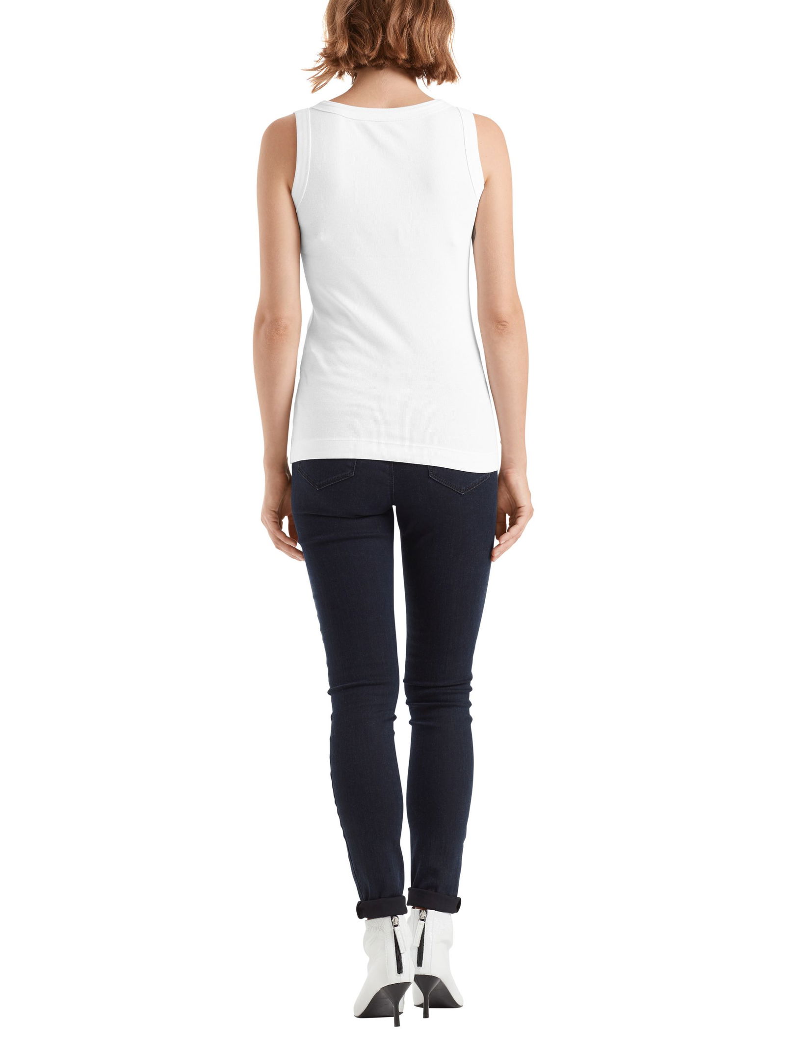 a4b6cb7d5855c2364dc6dceb85672477 Marc Cain Tanktop aus Feinripp