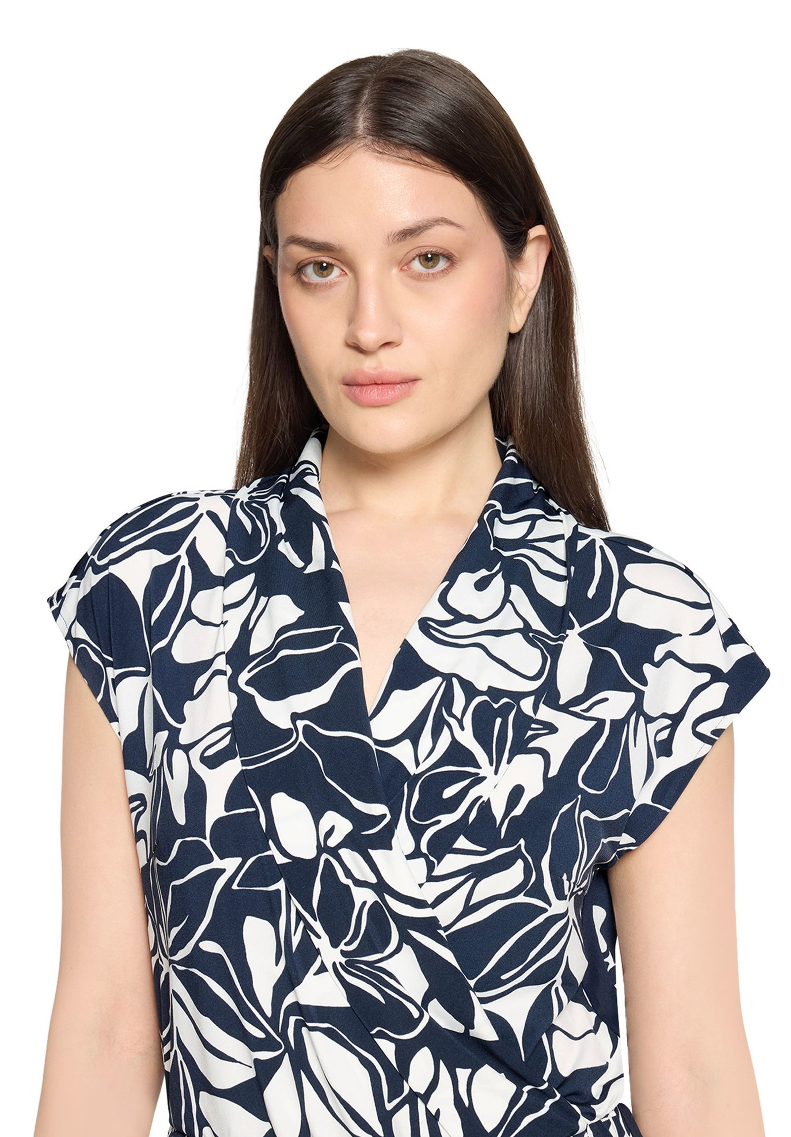 Betty Barclay |  Betty Barclay Jumpsuit  | 36 | dunkelblau/weiß