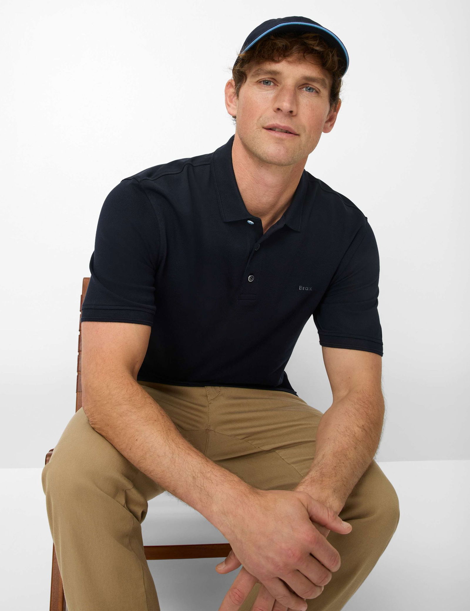 Brax |  Brax Poloshirt  | M | manhattan