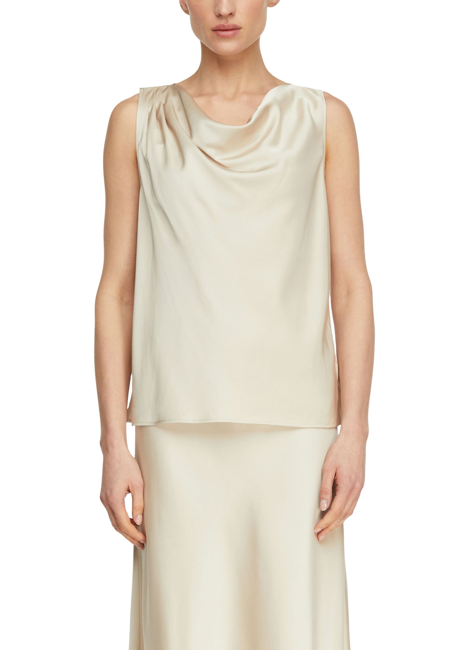 Comma |  Comma Blusentop  | 34 | beige