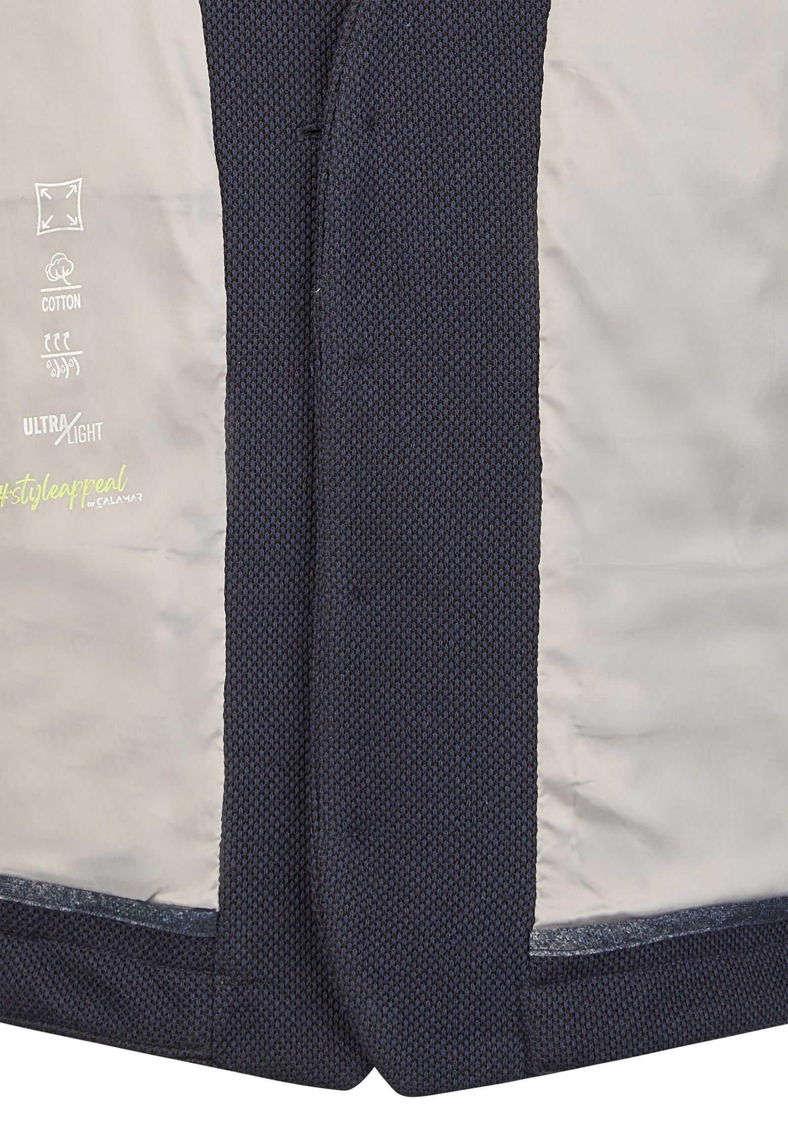 Calamar |  2 Tone Winter Blazer Weste | 58 | navy
