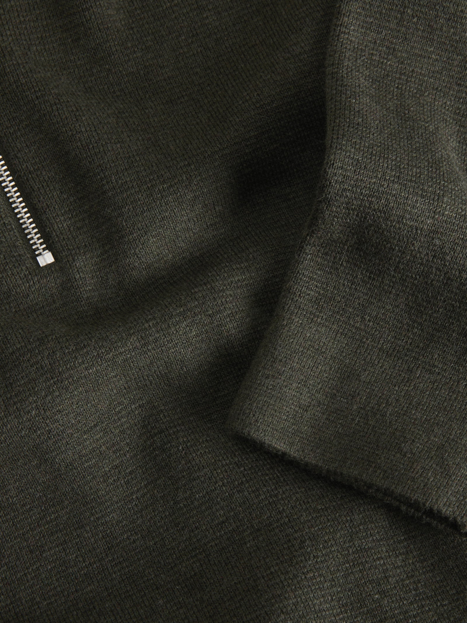 JPRBLAMILANO STITCH KNIT HALF ZIP S, Rosin/Melange #9