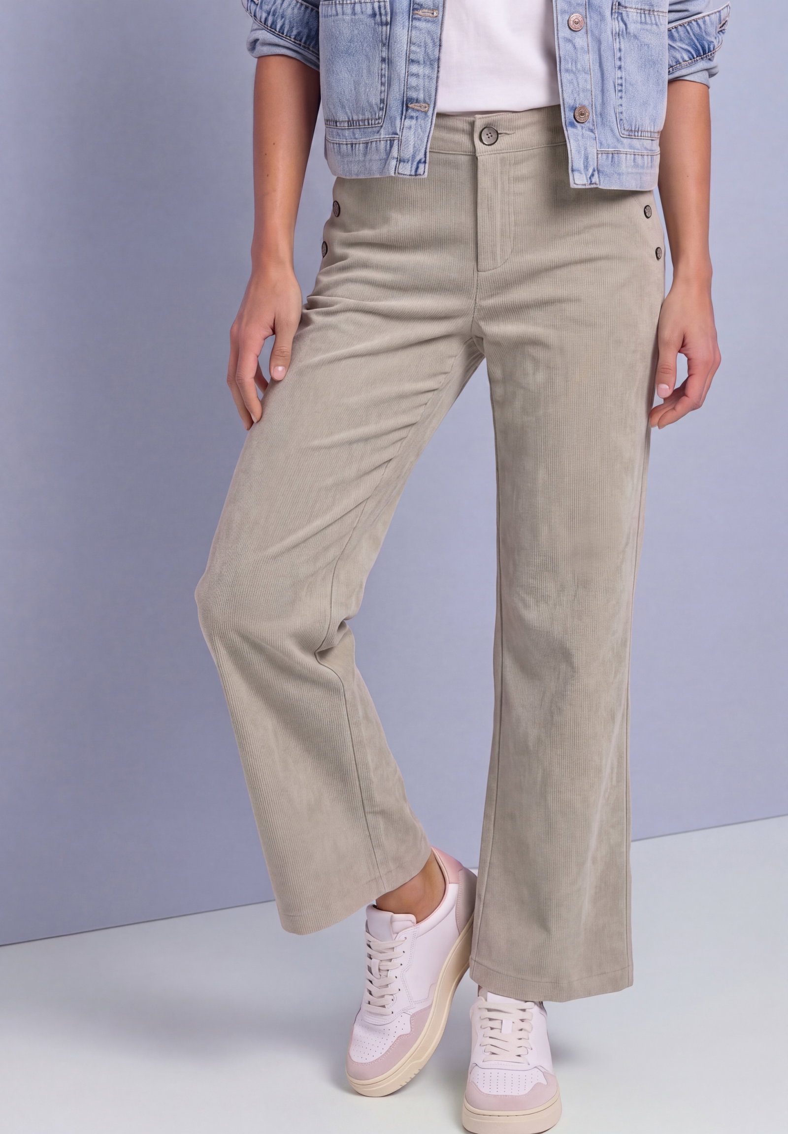 LTD QR Style Amalia Corduroy B, fading sand #3