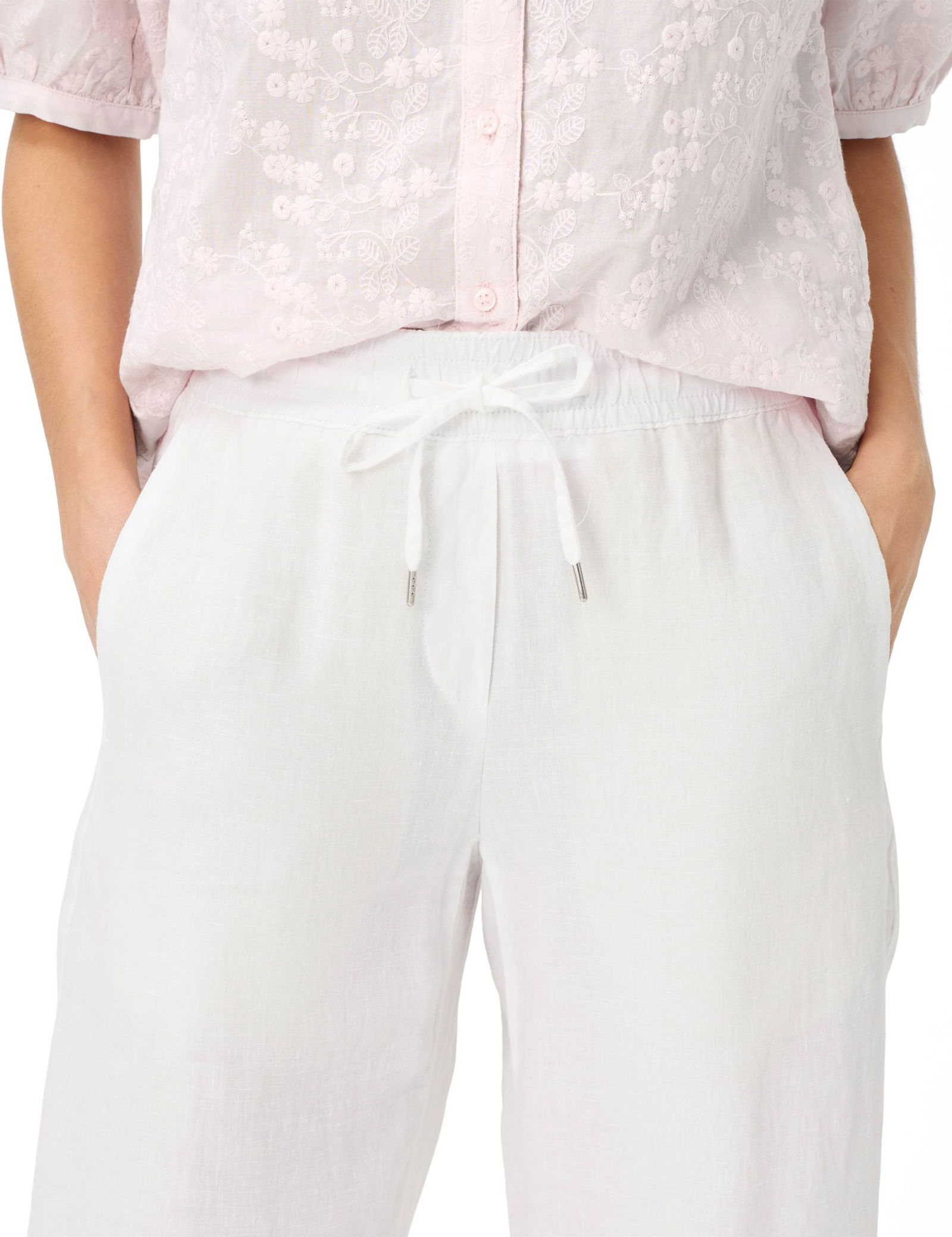 Brax |  Brax Leinenhose  | 48 | white