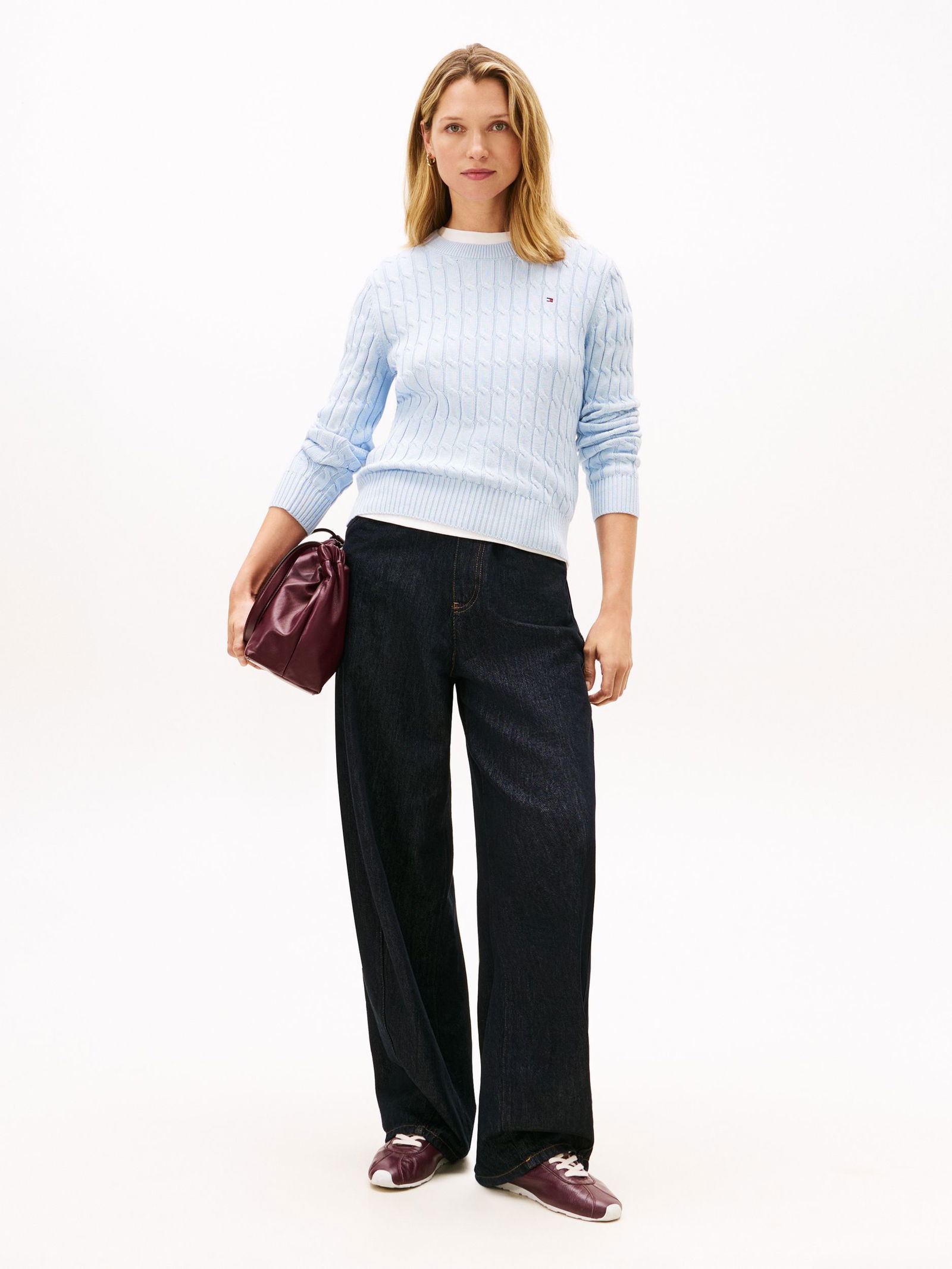 Tommy Hilfiger |  Tommy Hilfiger Pullover  | L | breezy blue