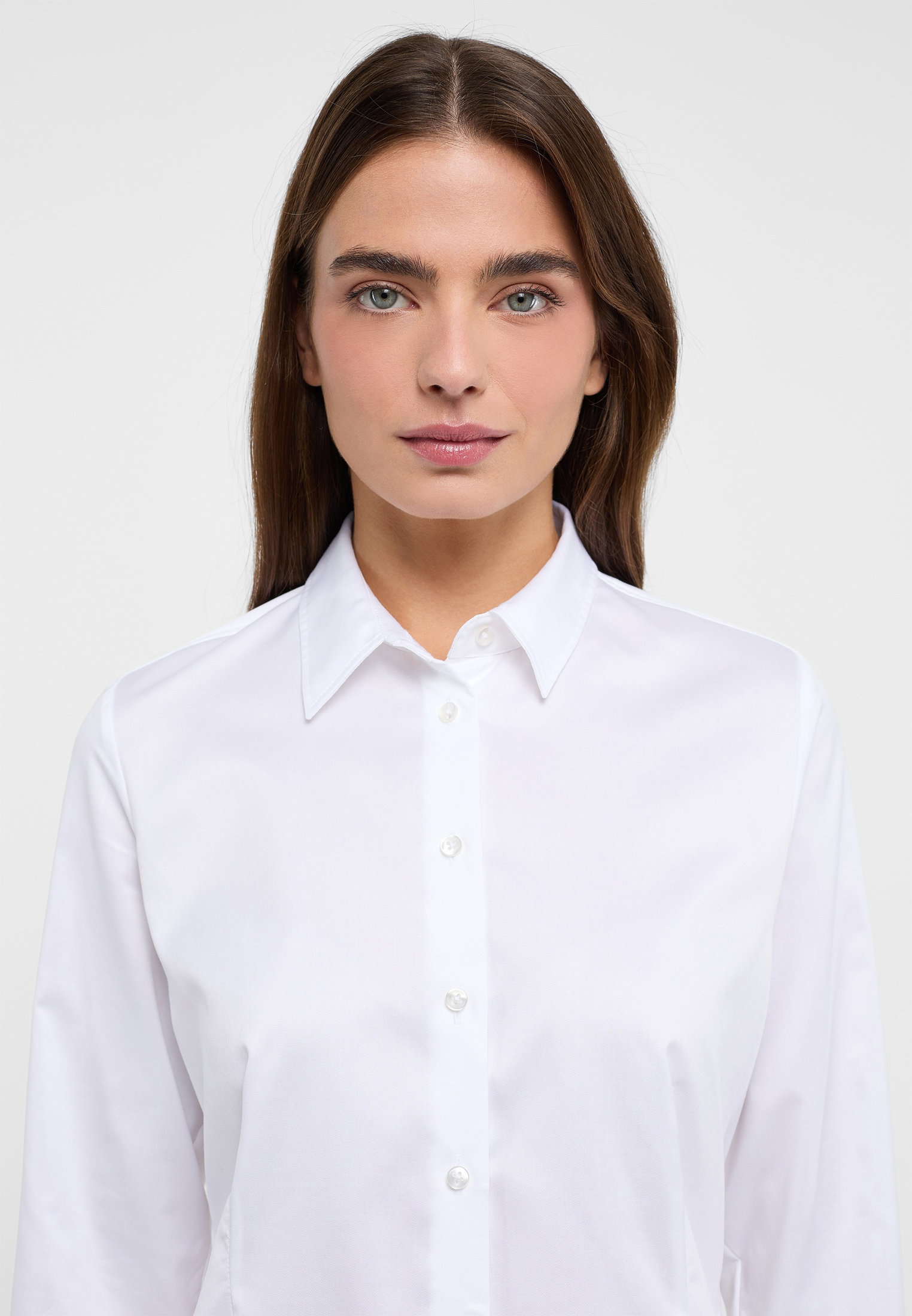 Eterna Bluse Twill Langarm #3