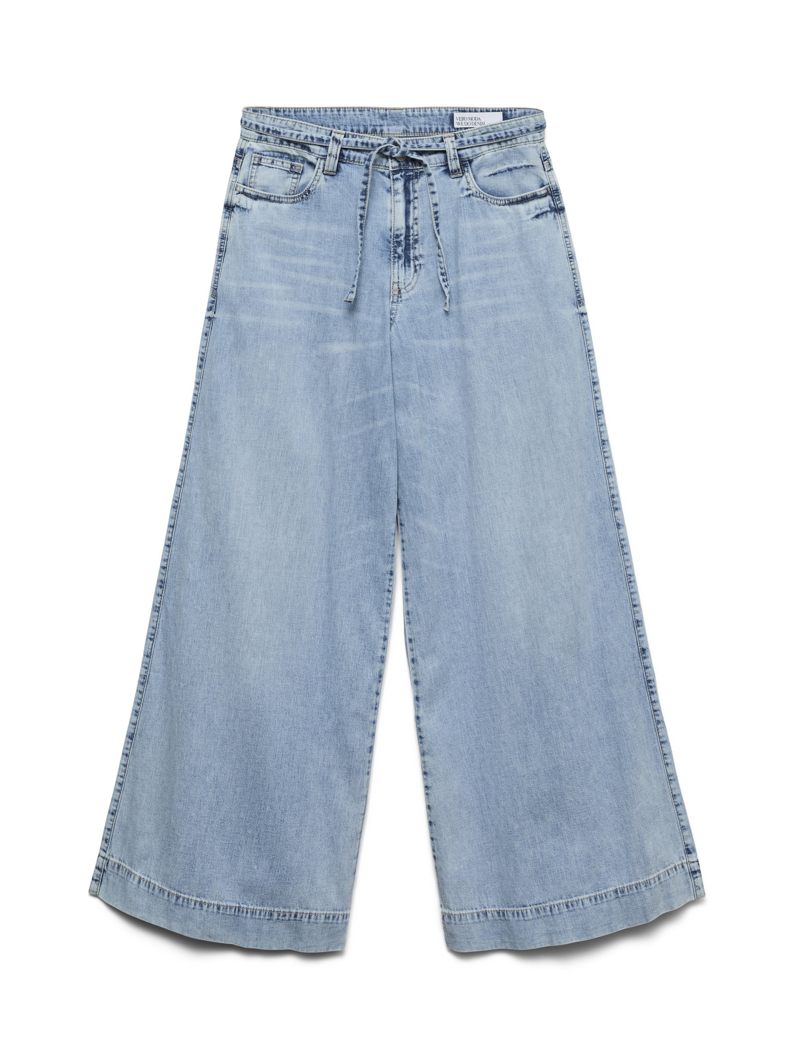 VMAISA MR WIDE PALAZZO JEANS MIX, Light Blue Denim #1