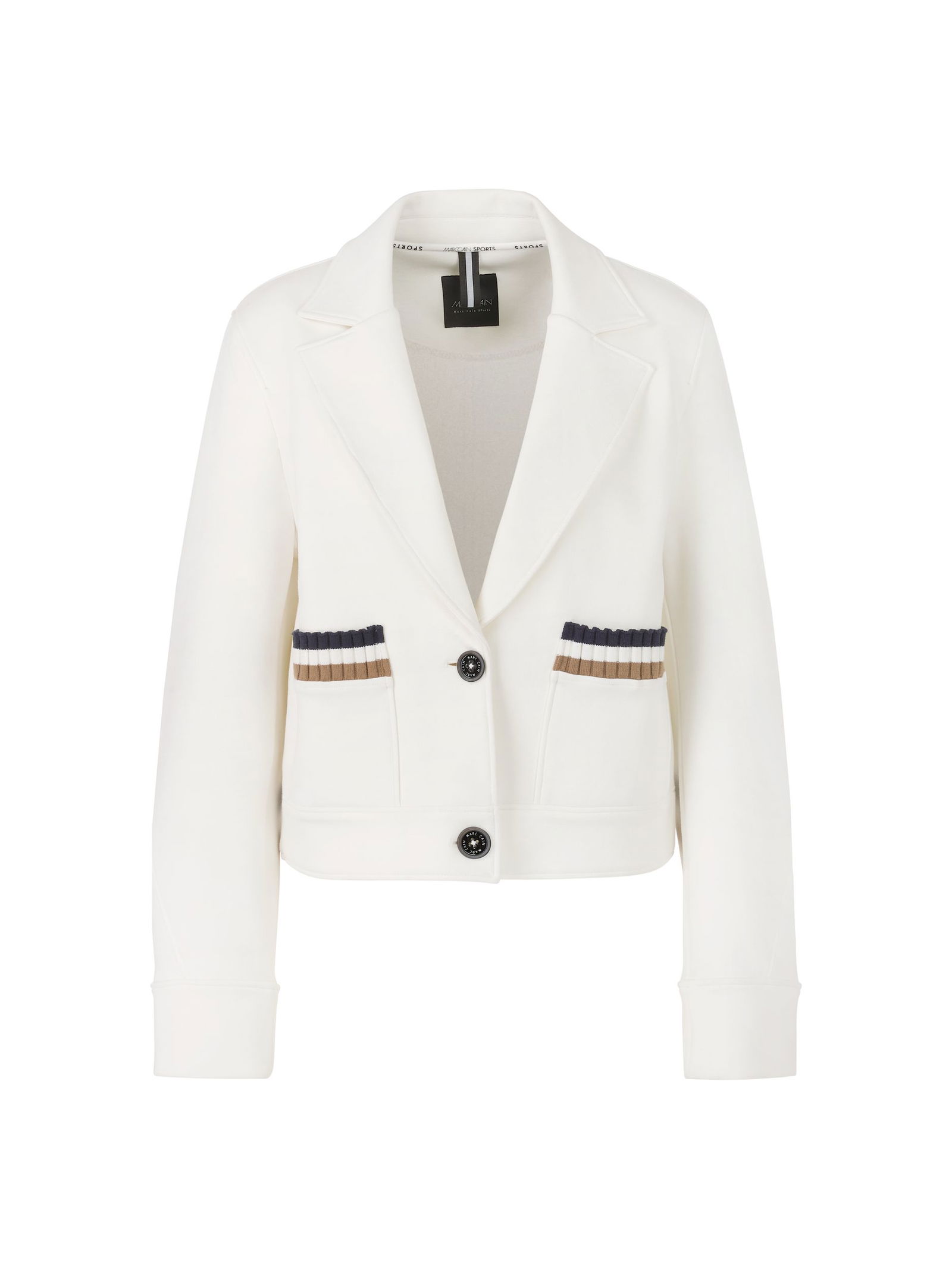 553e2990e732525fcb4912ba2e6bb9b3 Marc Cain Sports |  Marc Cain Sports Sweatblazer  | 38 | off-white
