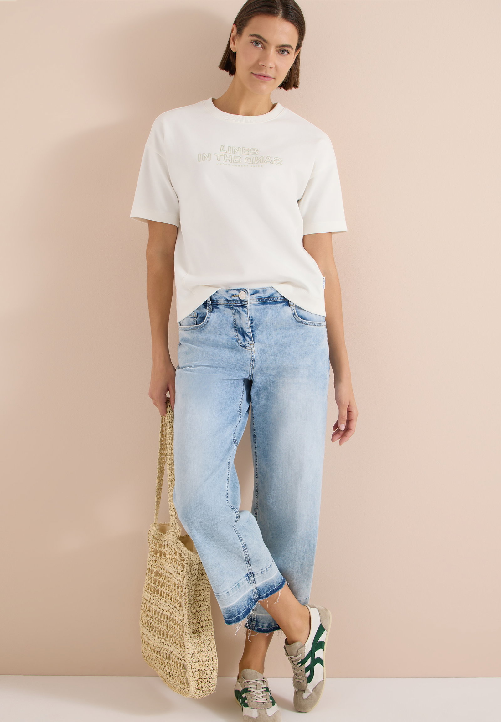Sweatshirt w. Embroidery, vanilla white #5