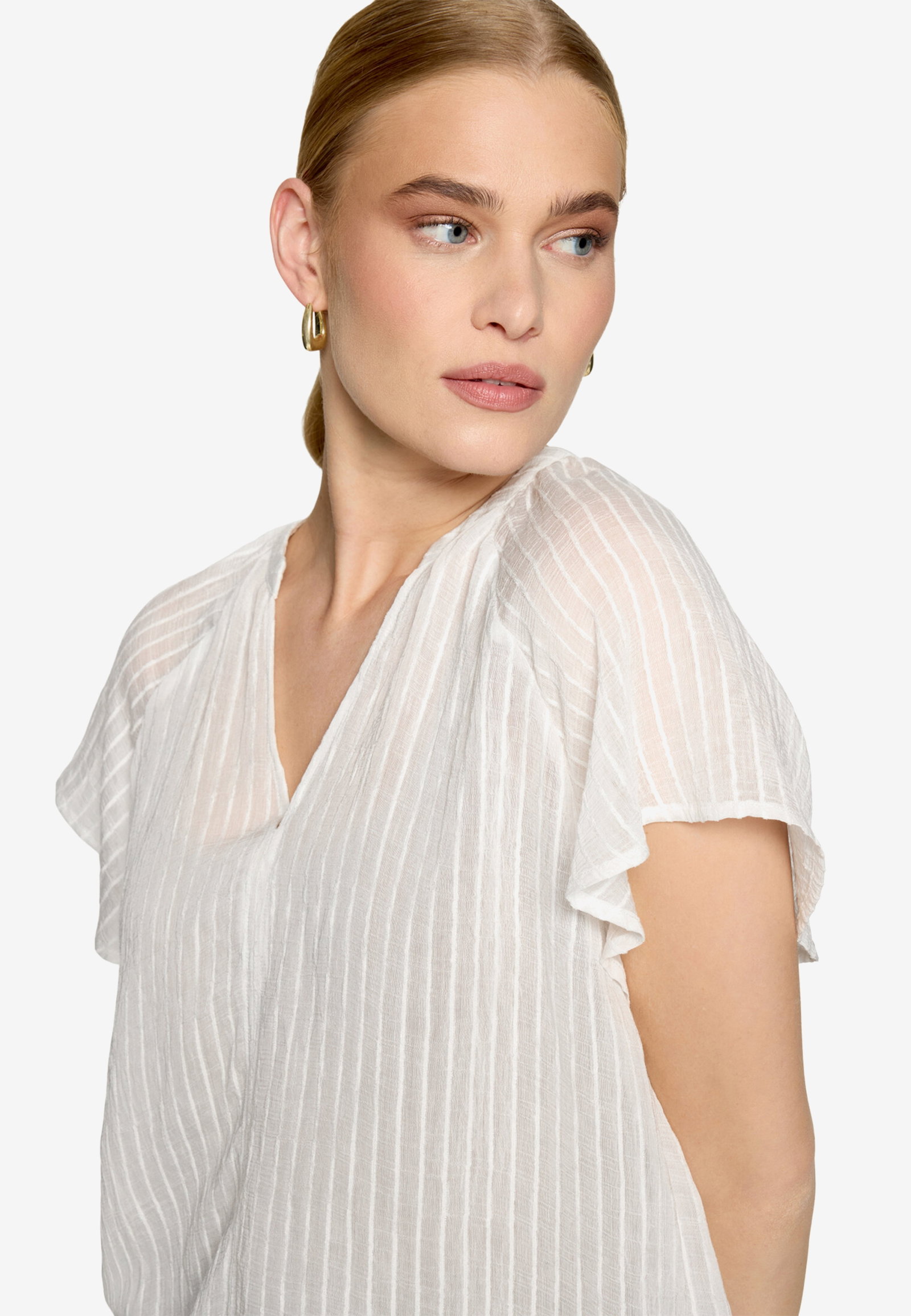 Bluse Lang 1/2 Arm, Offwhite #5