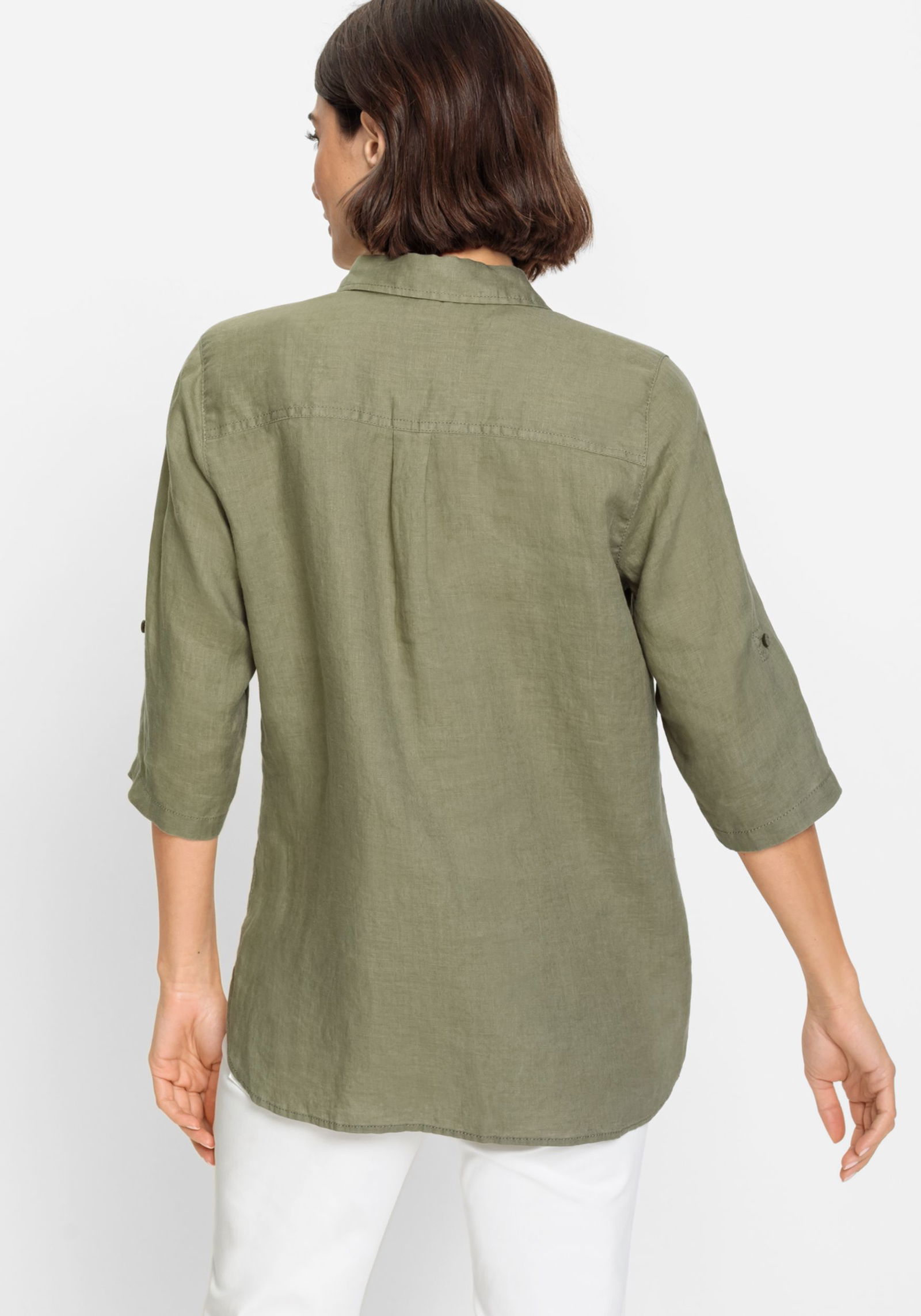 86f82c4fe7d38a8c73c0835eabb57202 Olsen Bluse aus Leinen