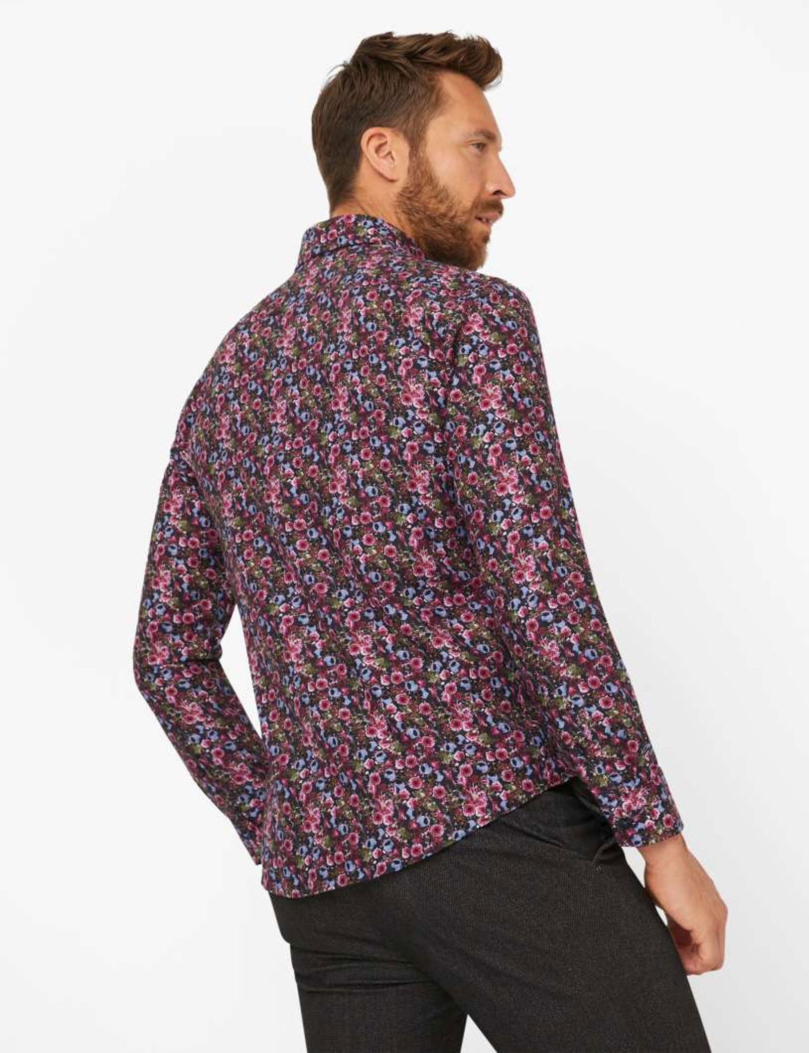 Brax |  Brax Hemd Regular Fit  | XXXL | orchid