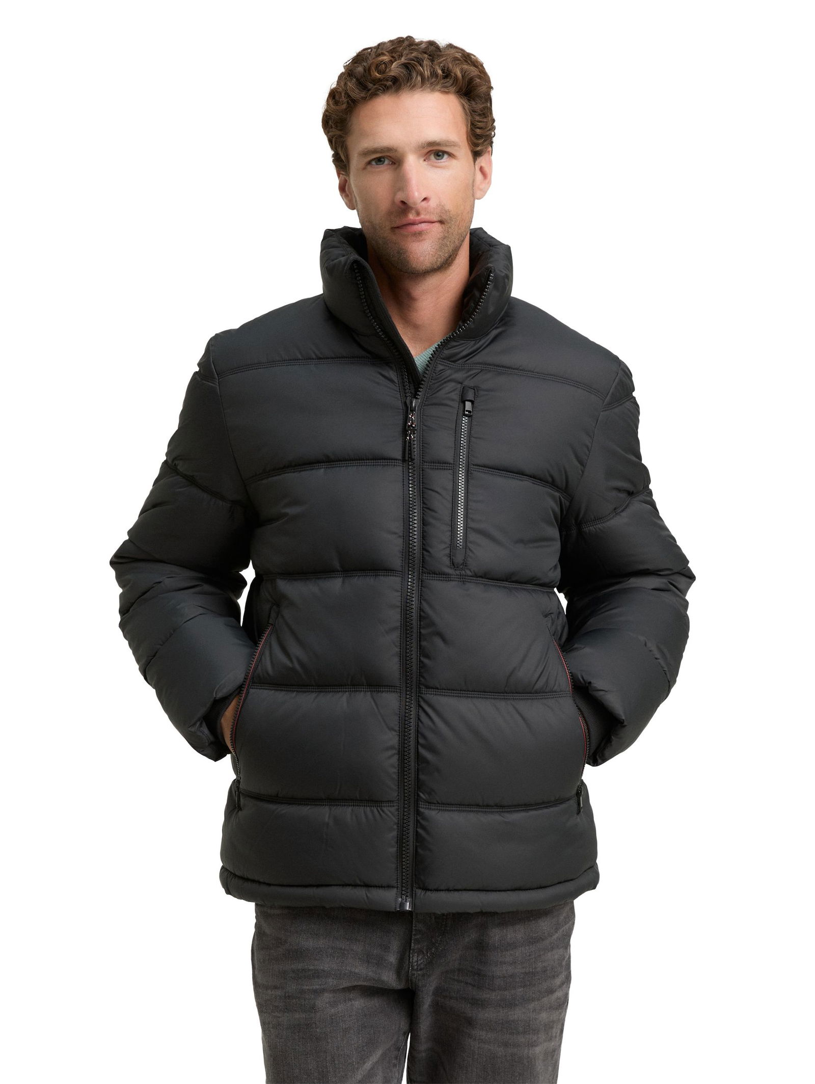 Tom Tailor | Tom Tailor Steppjacke | M | black
