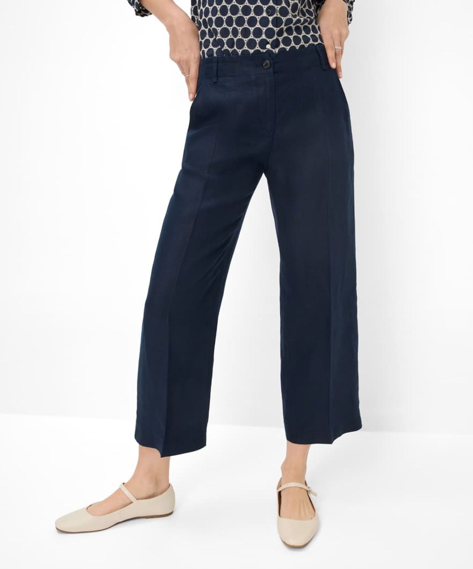 Brax |  Brax Leinenhose  | 44 | clean raw blue