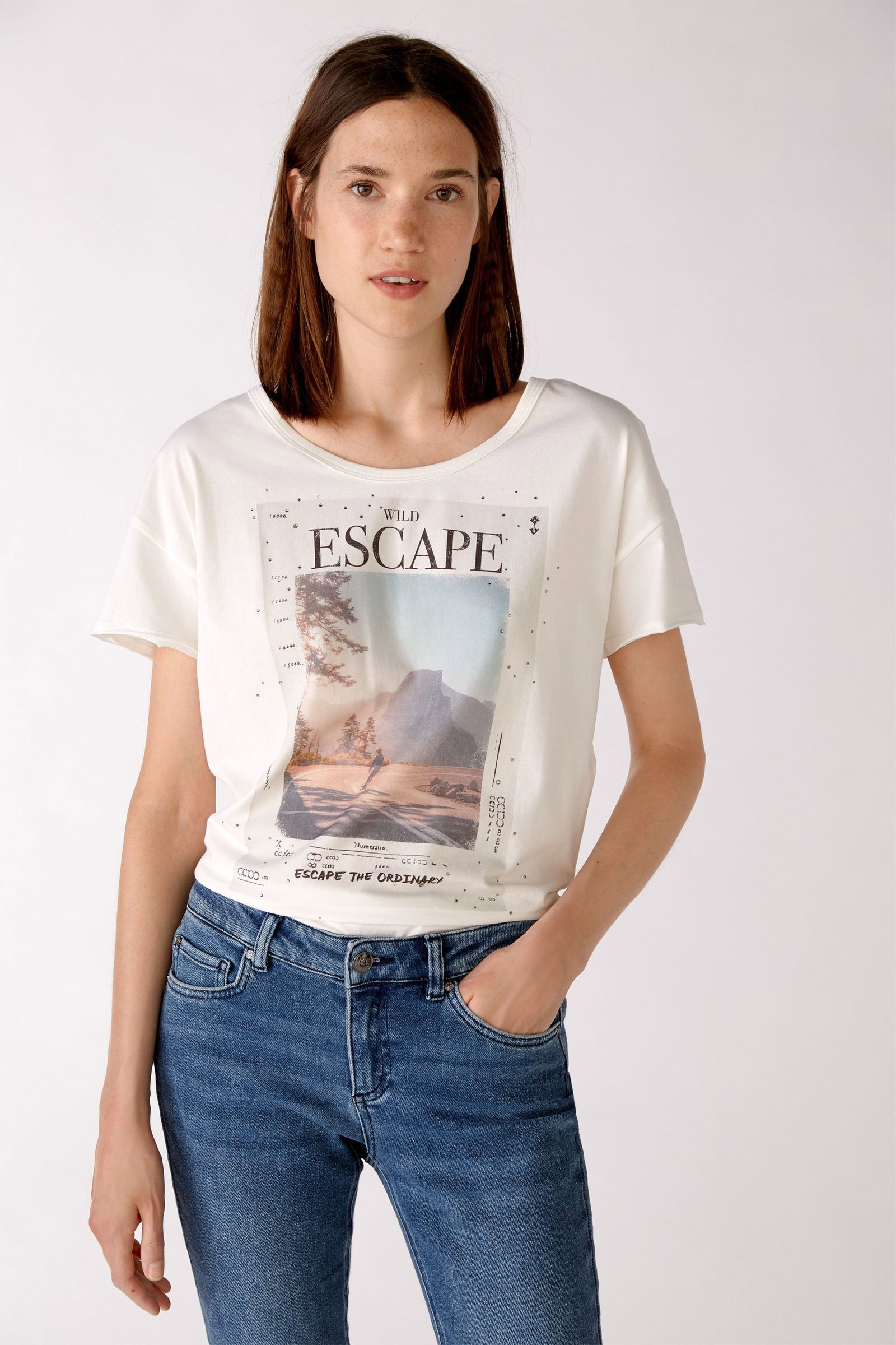 T-Shirt mit Druckmotiv