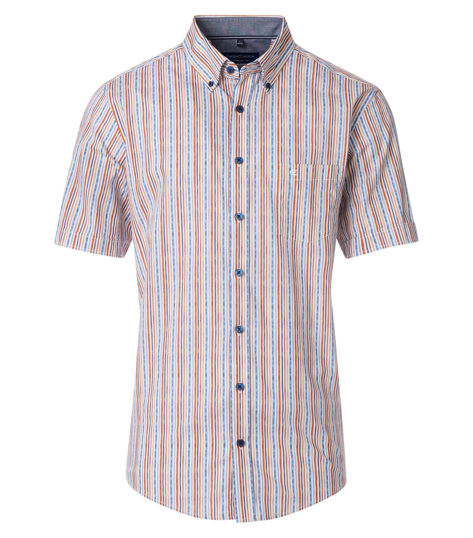09445d1bfb908cf76762a48de62d624d Casa Moda |  Casa Moda Hemd Comfort Fit  | 3XL | orange