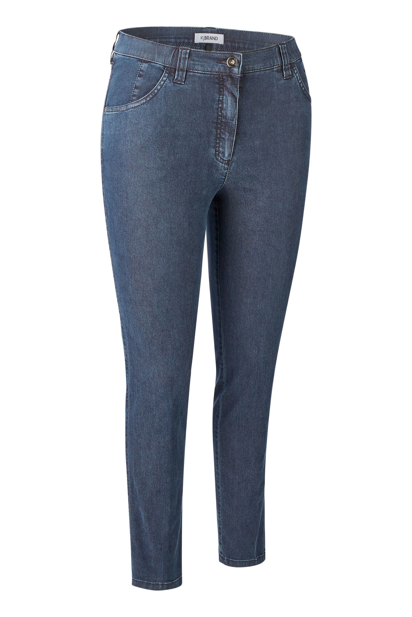  | Da.-Hose Betty CS Rö, denim beige | 48/L | grau