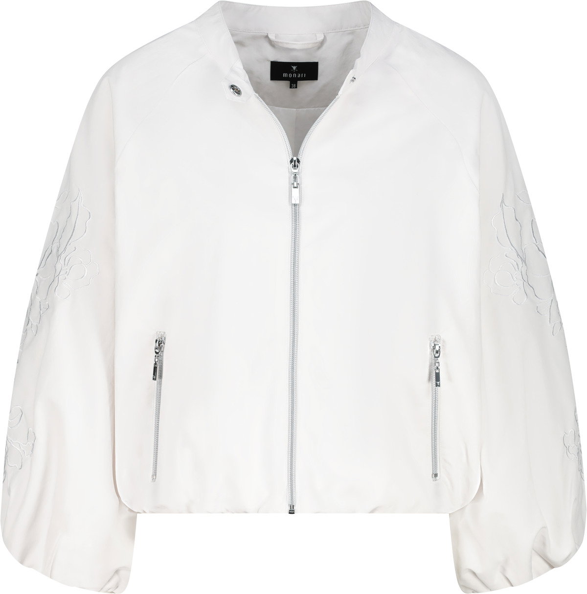 Monari Nylon-Jacke mit Stickerei #1