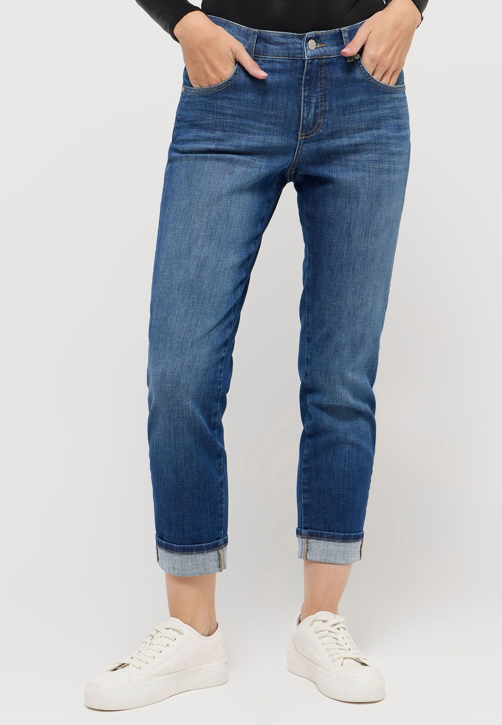 9ee7a1f00a8f2d4c0242749b493f2191 Angels | Angels Skinny Jeans | 42/30 | mid blue used