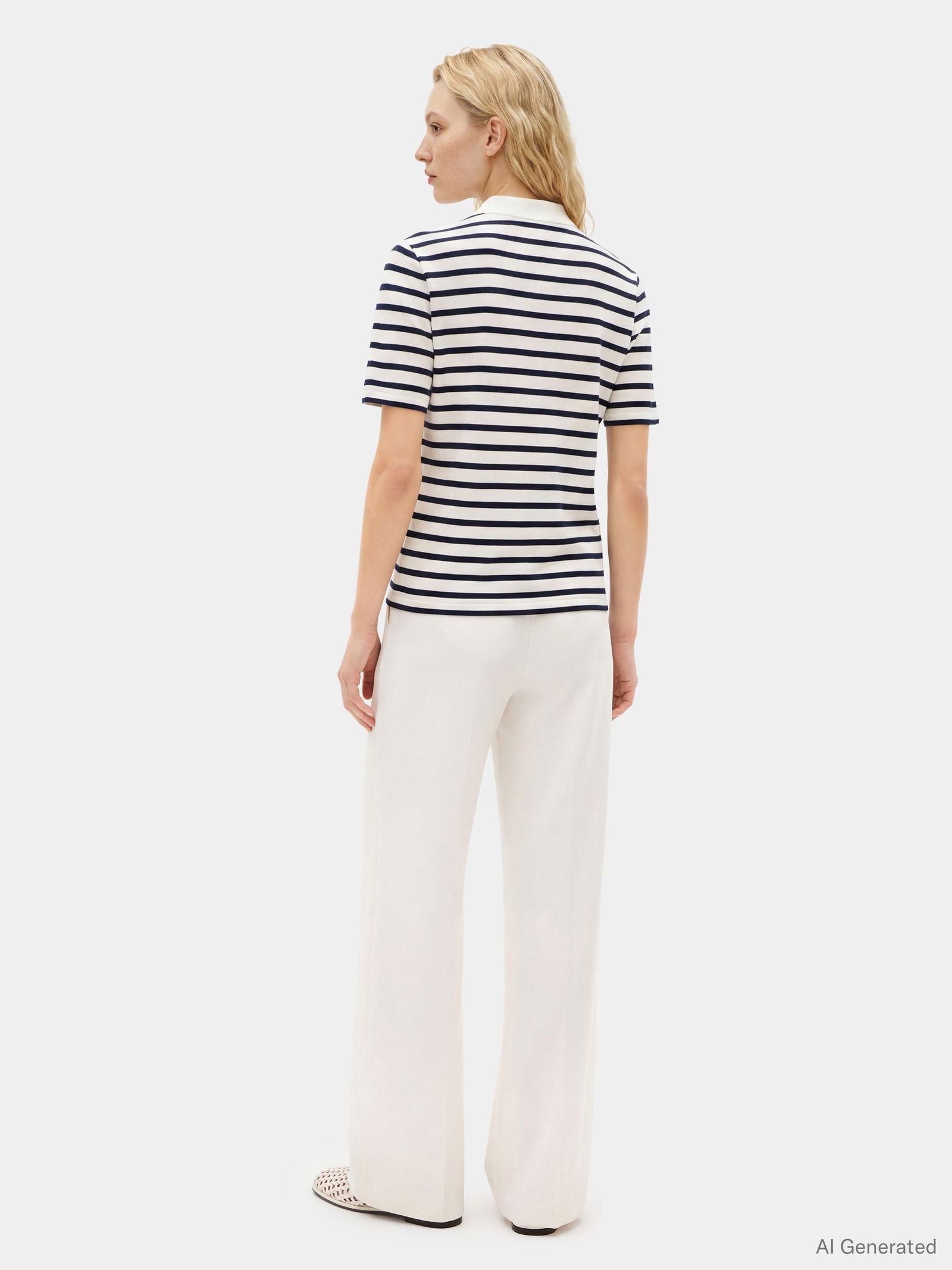 Tommy Hilfiger |  Tommy Hilfiger Poloshirt  | XXXL | breton ecru/dark night navy stp