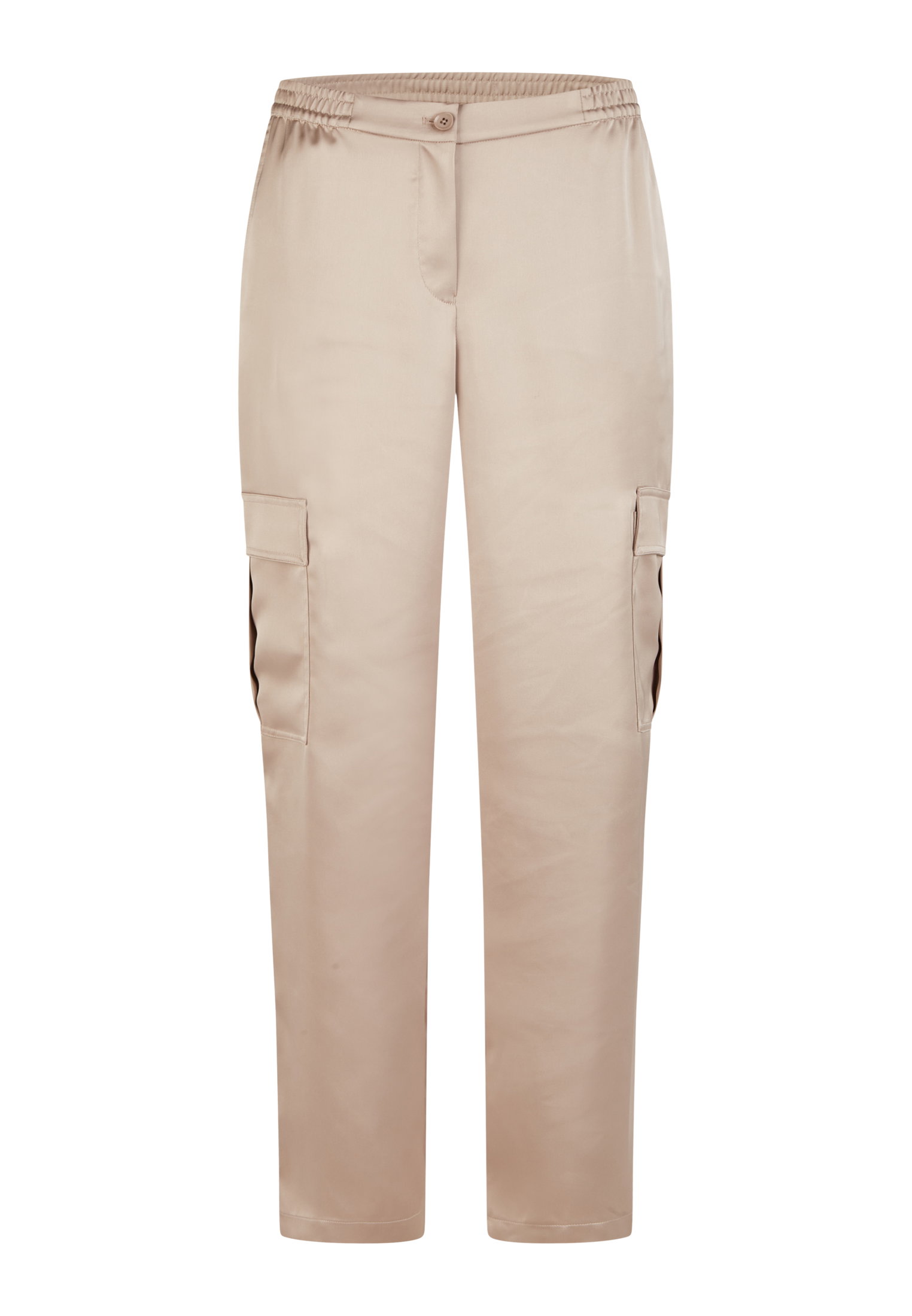 Marc Aurel Cargohose aus Stretch-Satin #1