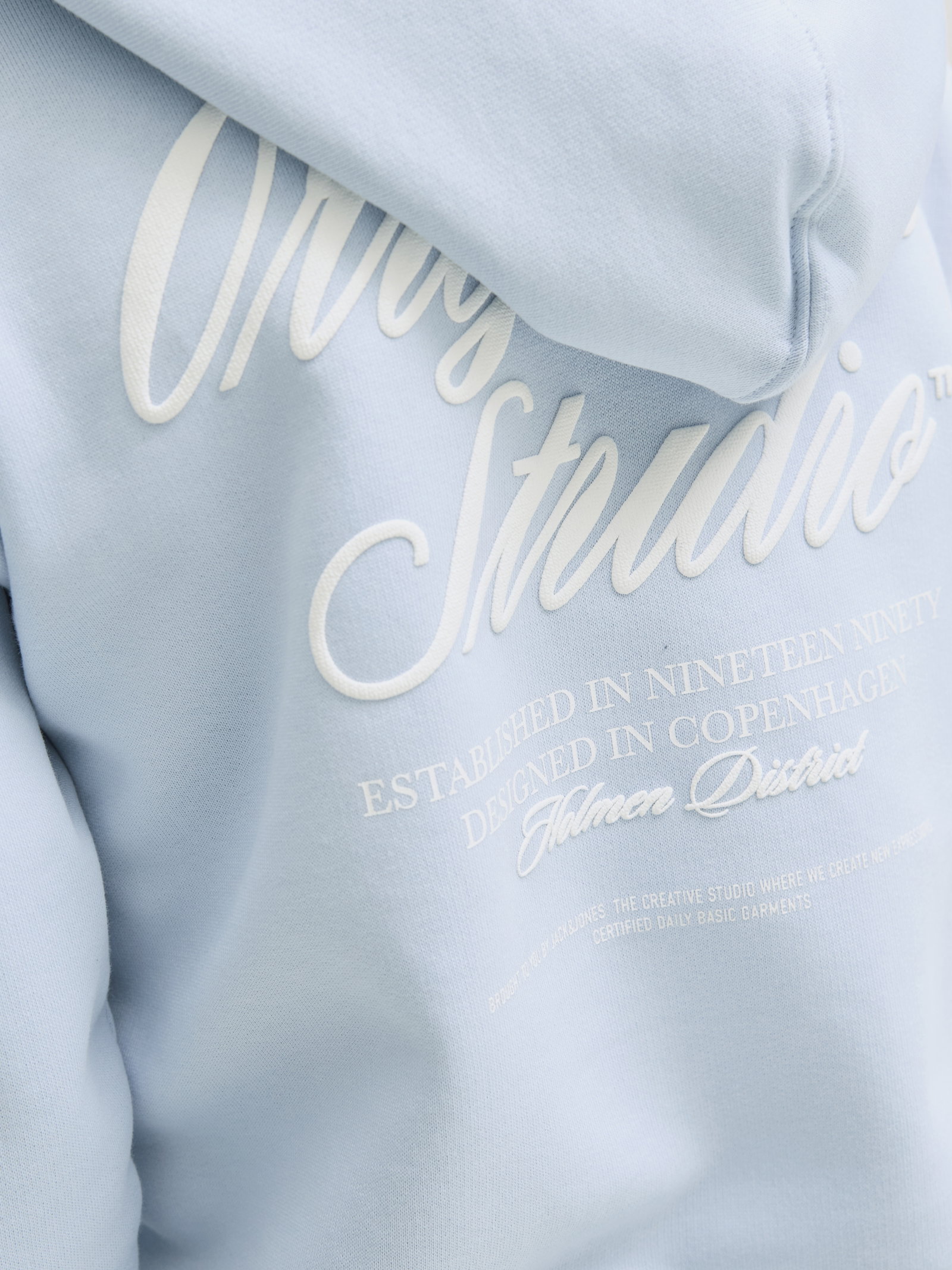 JORNORREBRO TYPO BACK SWEAT HOOD SN JNR #6