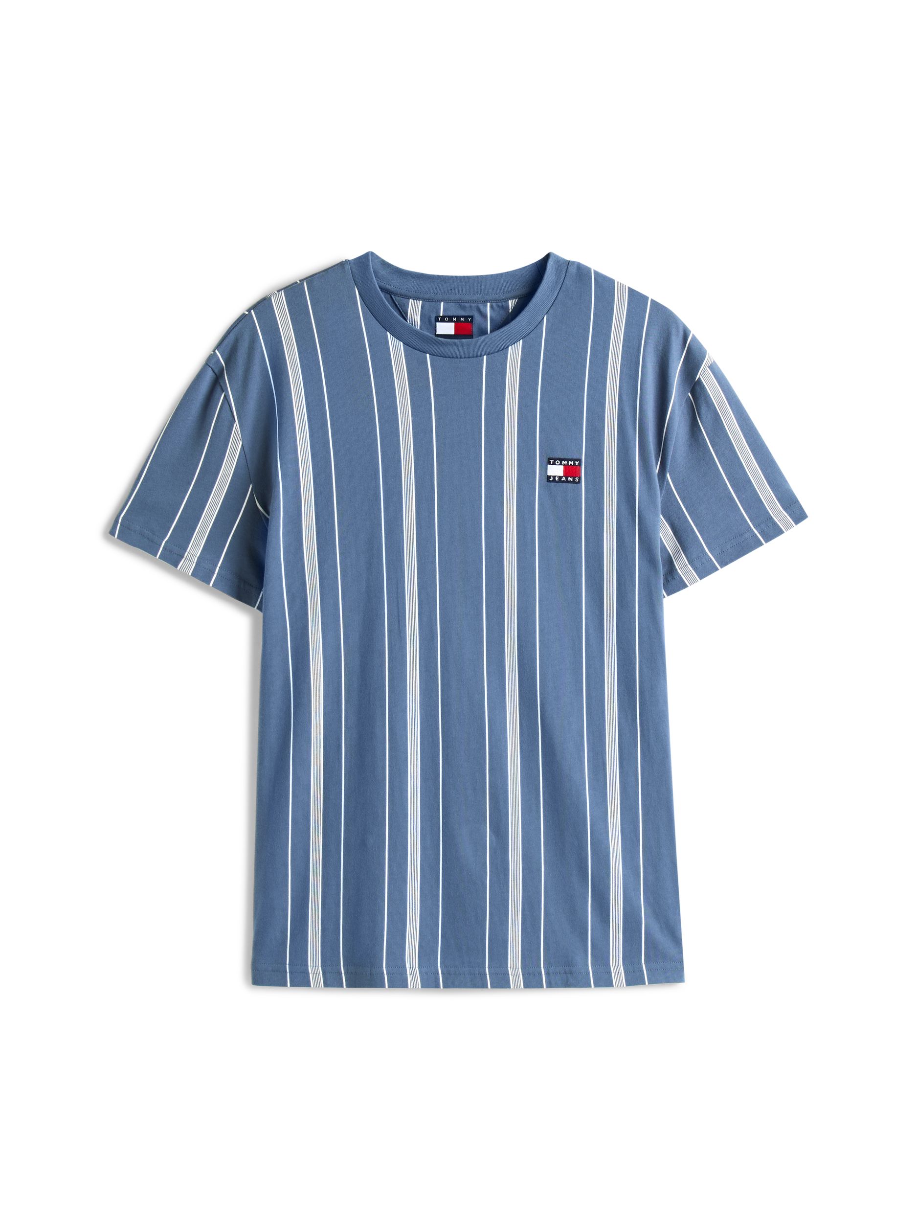 Tommy Jeans |  Tommy Jeans Shirt  | M | blue spell / stripe