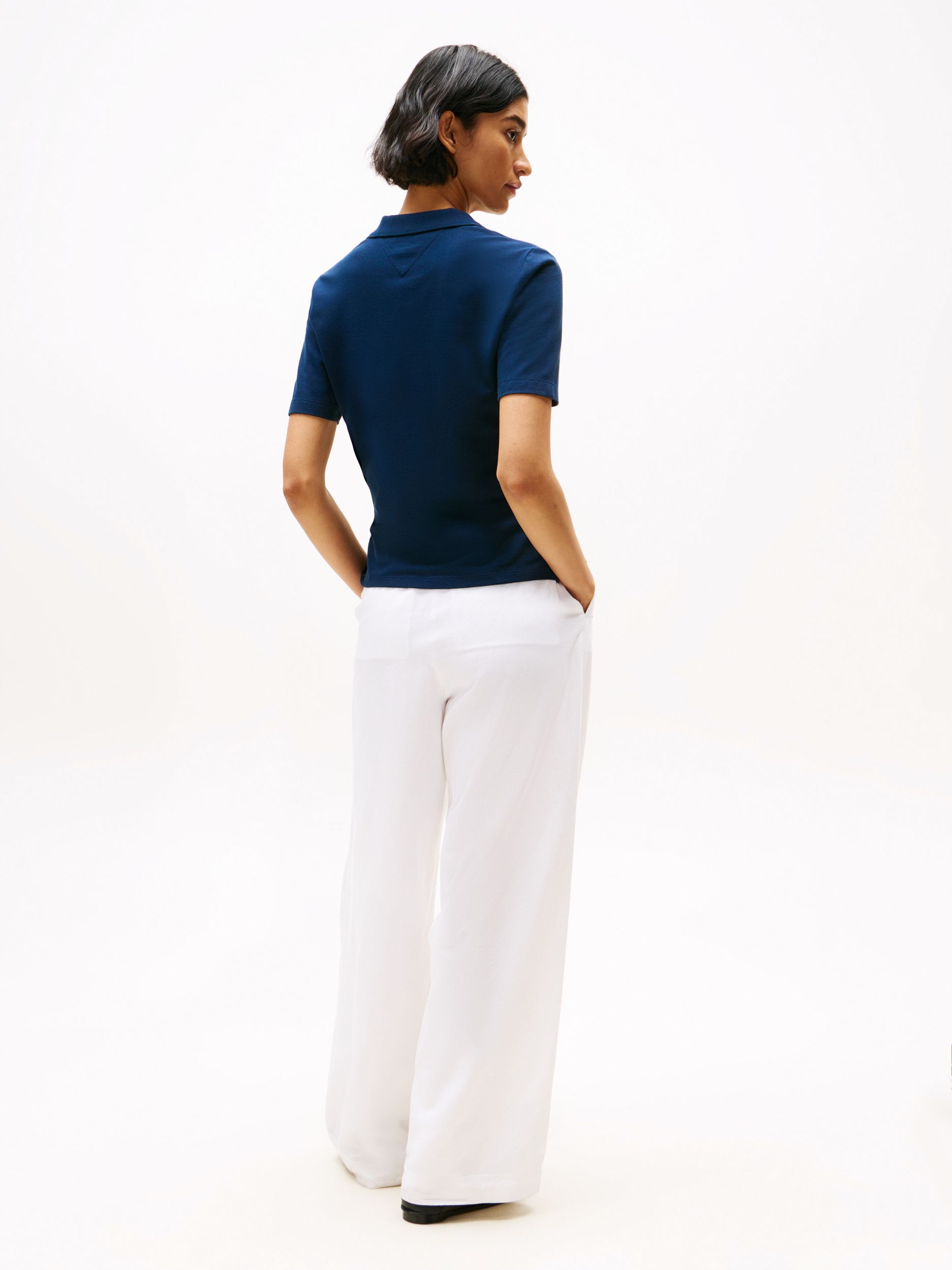 Tommy Hilfiger |  Tommy Hilfiger Poloshirt  | XXL | ecru