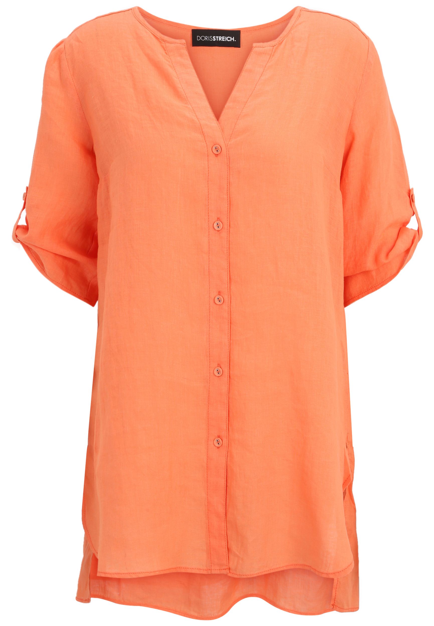 Doris Streich |  Doris Streich Druckbluse  | 48 | melone