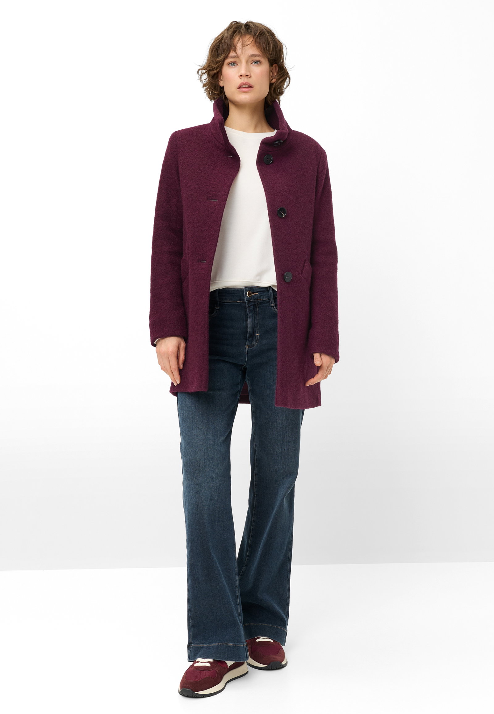 JACKE WOLLE, BURGUND #4