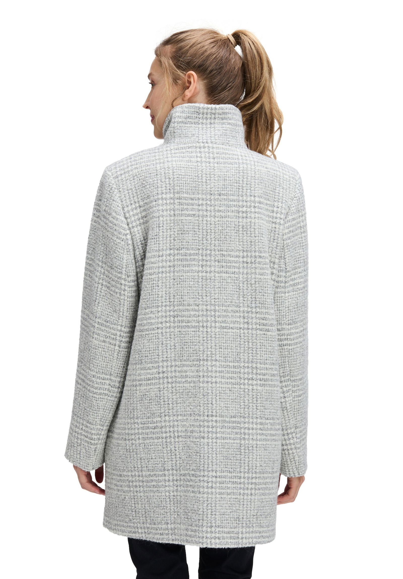 Saint Jacques | Saint Jacques Wollmantel | 40 | white/grey