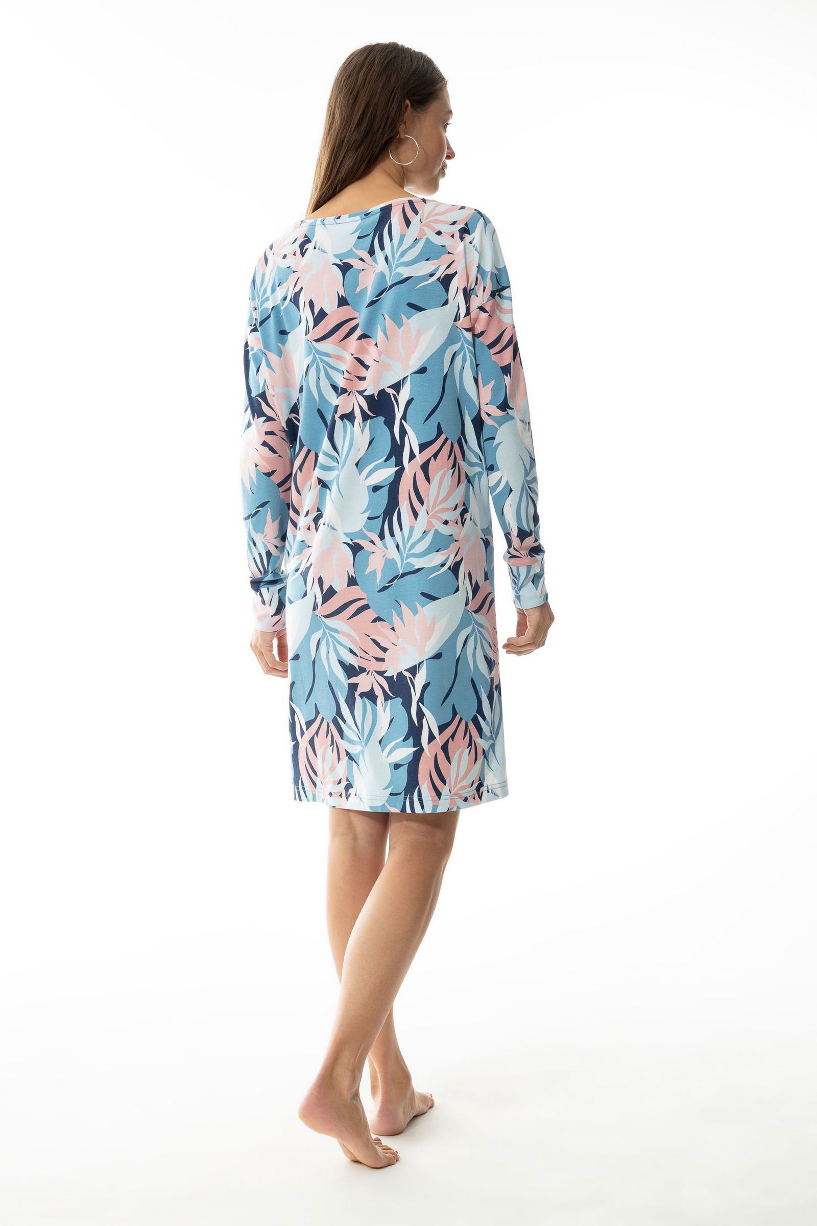 Mey | sleepshirt long sleeve | XS | frost blue