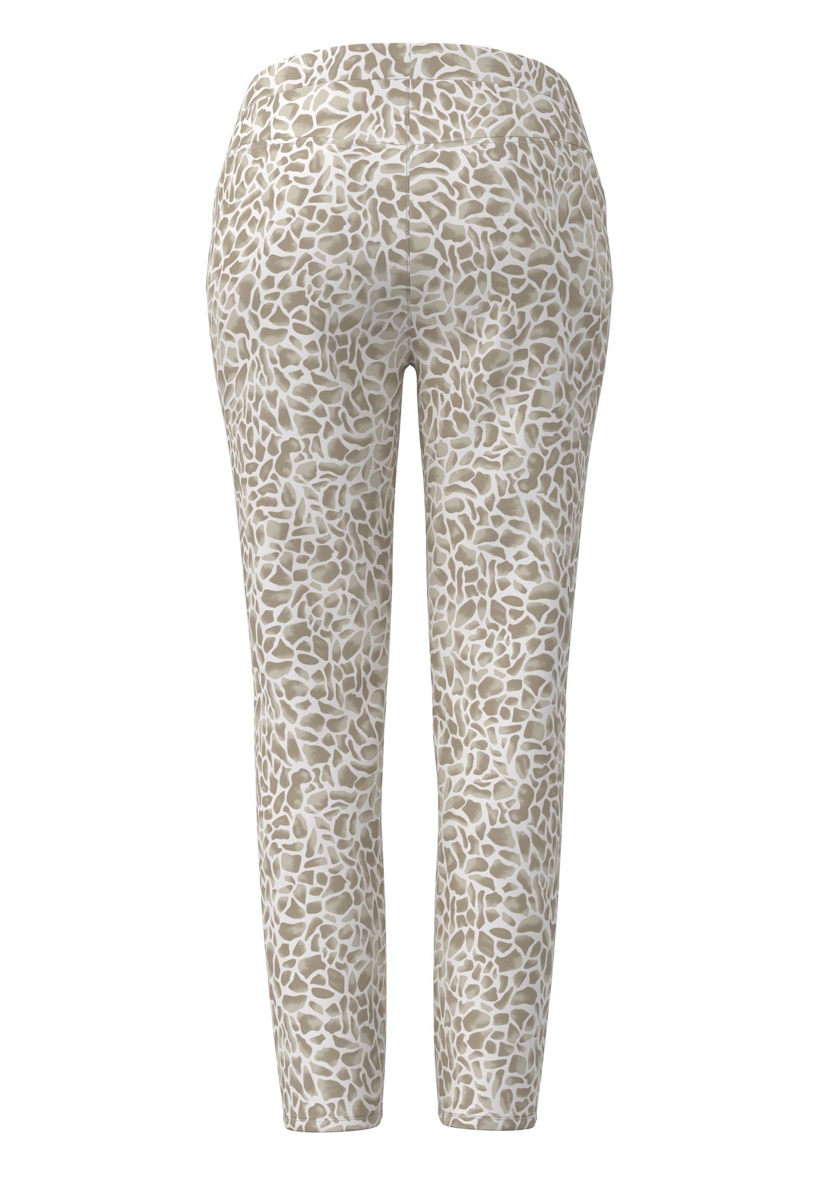 Frank Walder |  Frank Walder Schmale Hose  | 48 | ecru/iced coffee