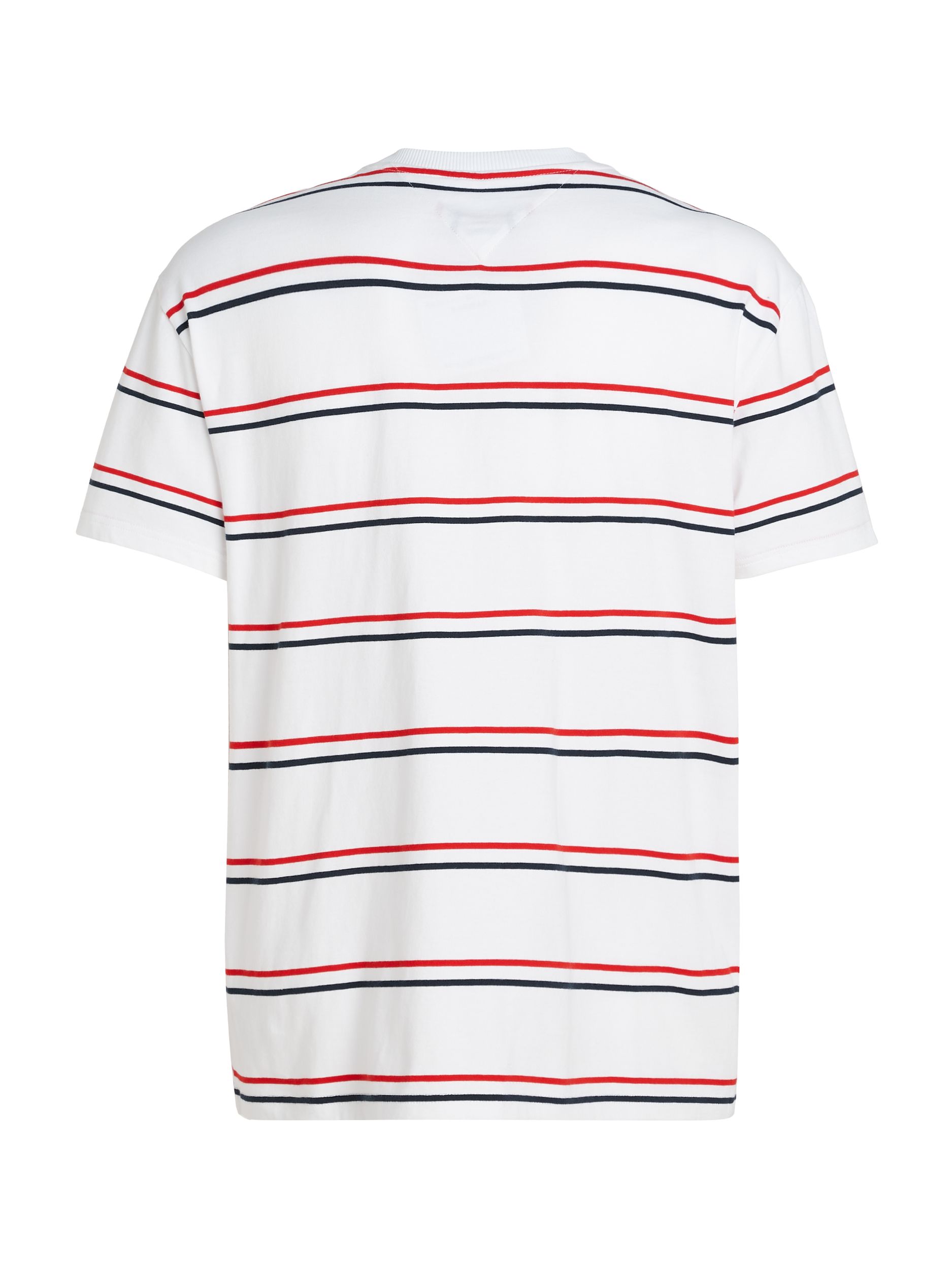  |  TJM REG S CLASSIC STRIPE TEE, WHITE | S | white / multi