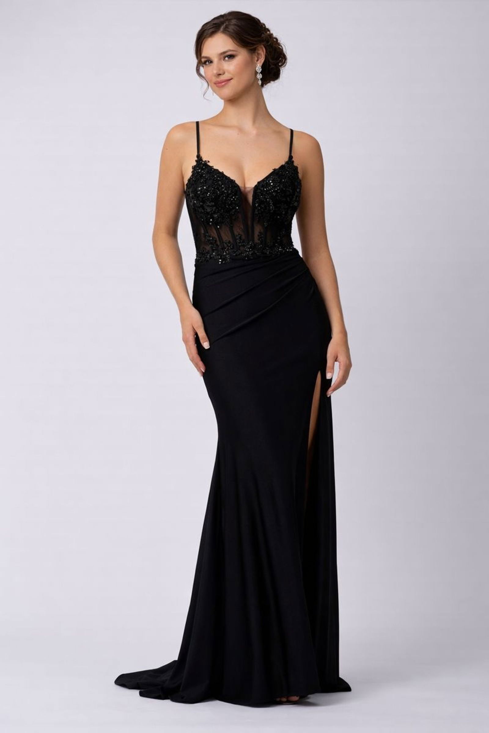 Mascara London |  Mascara London Langes Kleid  | 34 | schwarz