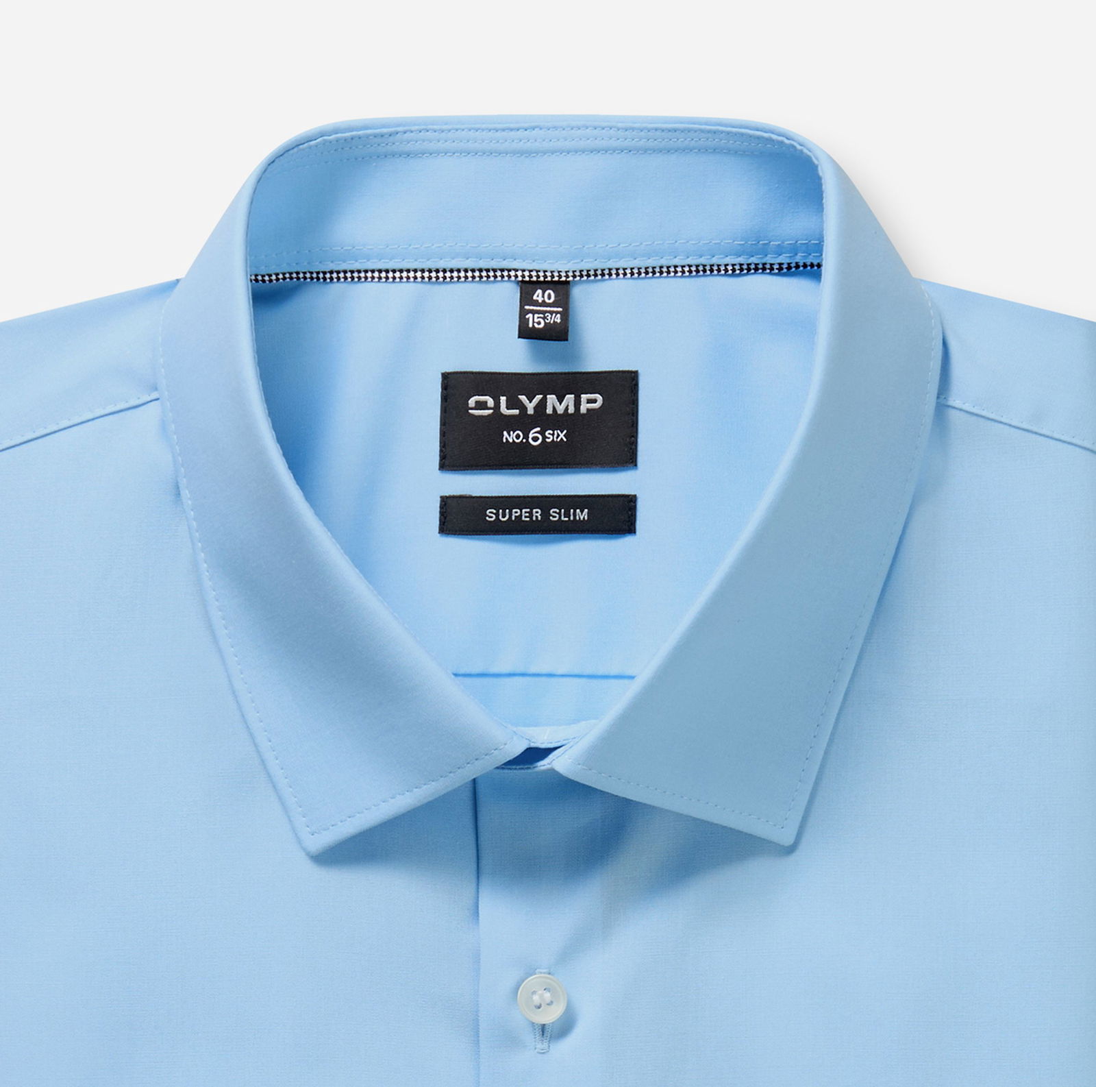 Olymp |  Olymp Hemd Super Slim | 43 | hellblau