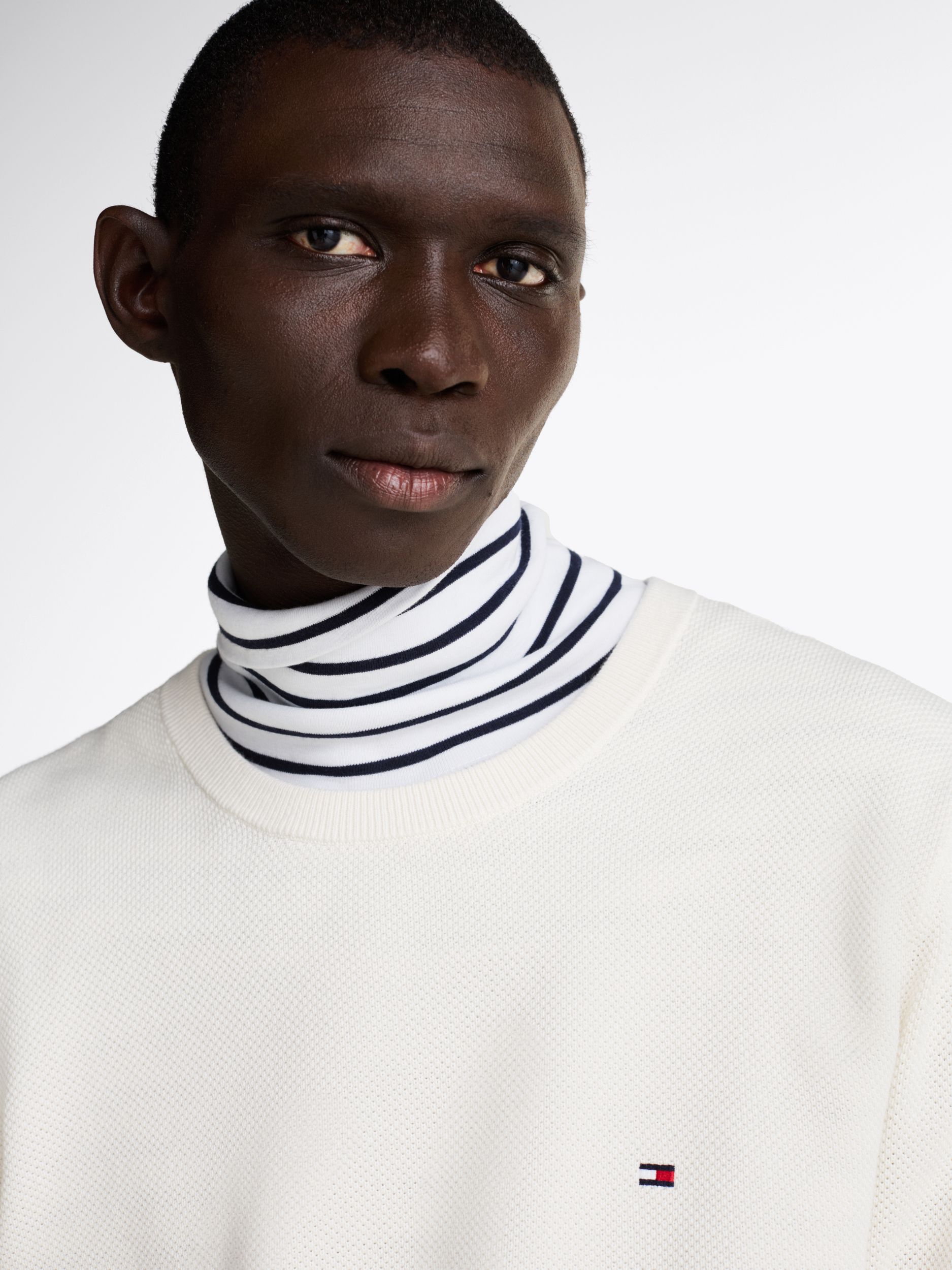 Tommy Hilfiger |  Tommy Hilfiger Pullover  | L | ivory petal