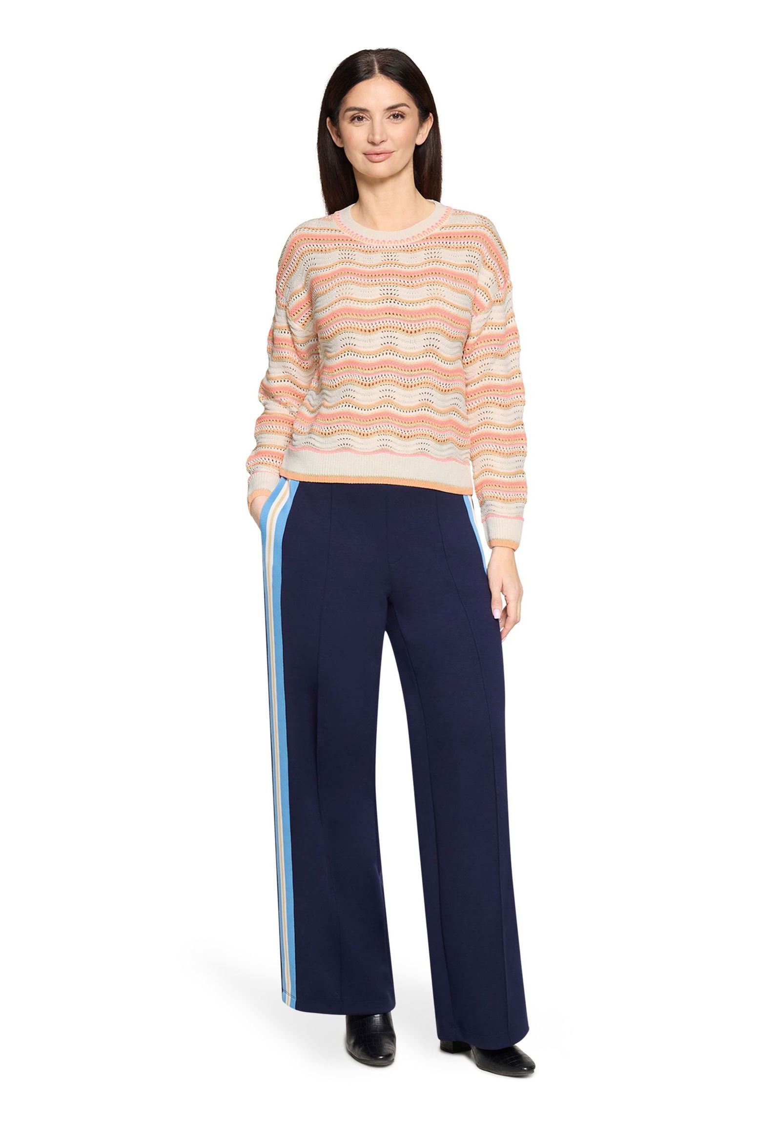 Cartoon |  Cartoon Pullover  | 36 | cream/orange