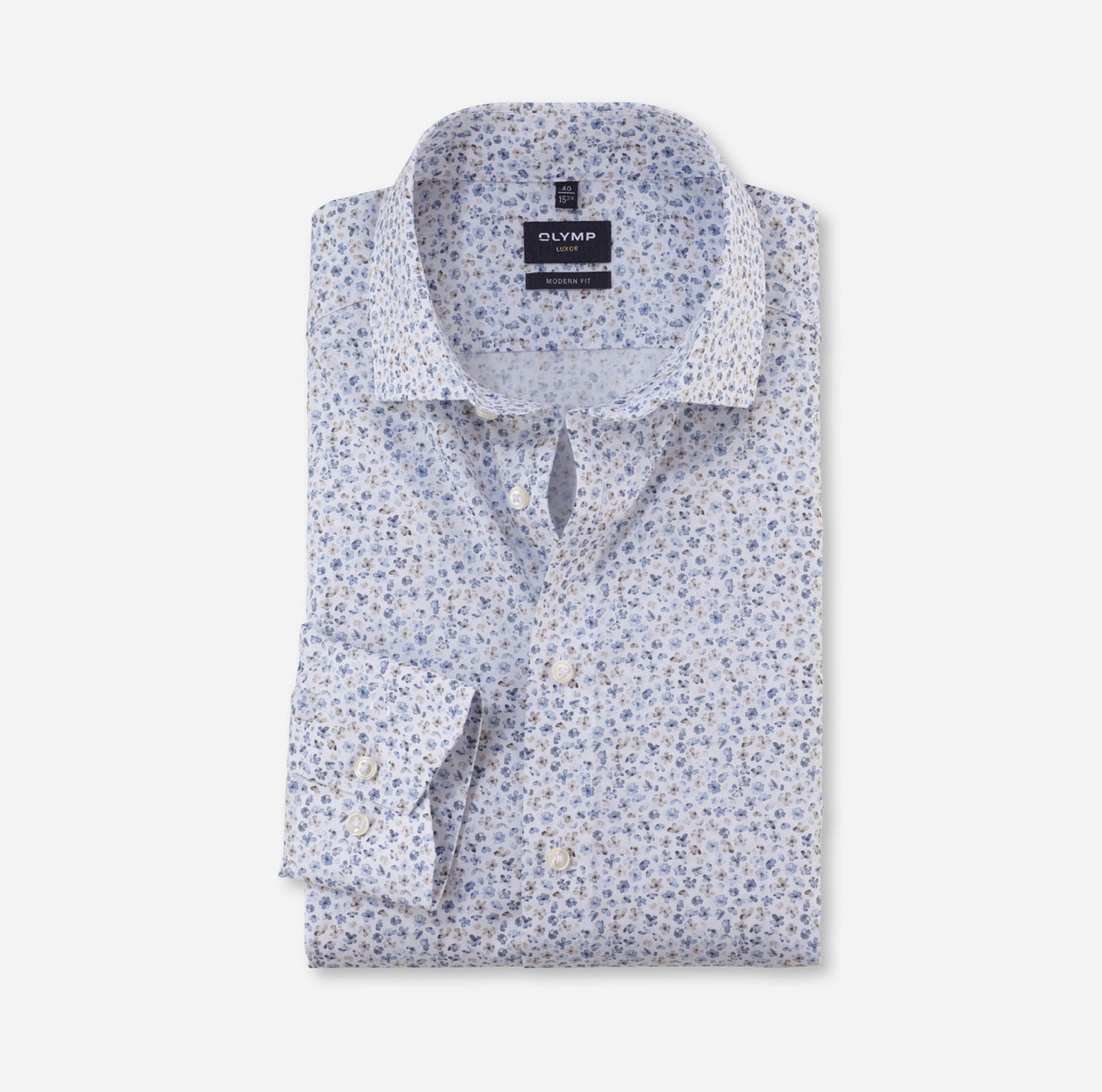 Olymp |  Olymp Hemd Modern Fit  | 40 | weiß