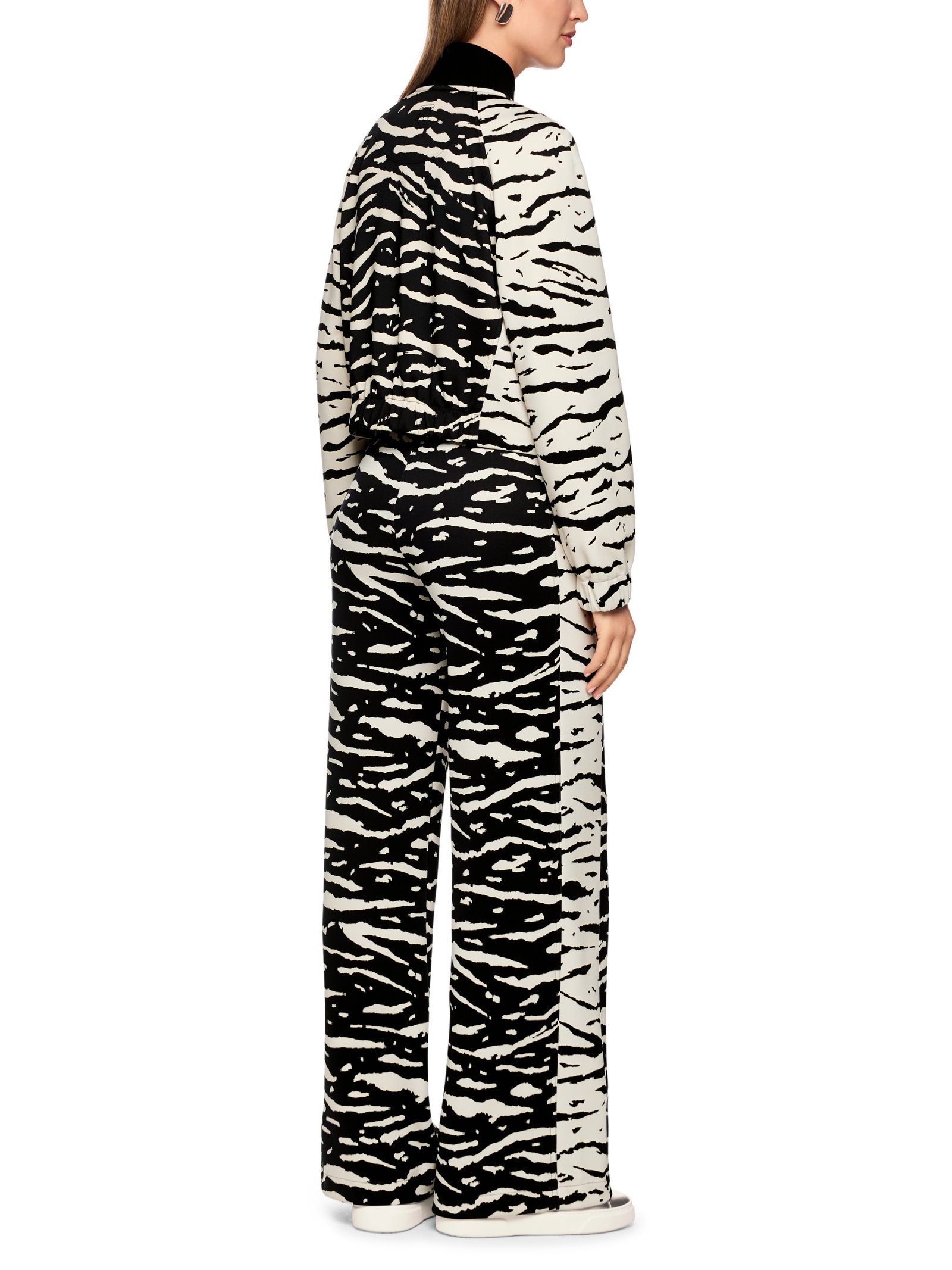 Marc Cain Sports Sweatjacke Blousonjacke mit Animal Print #3