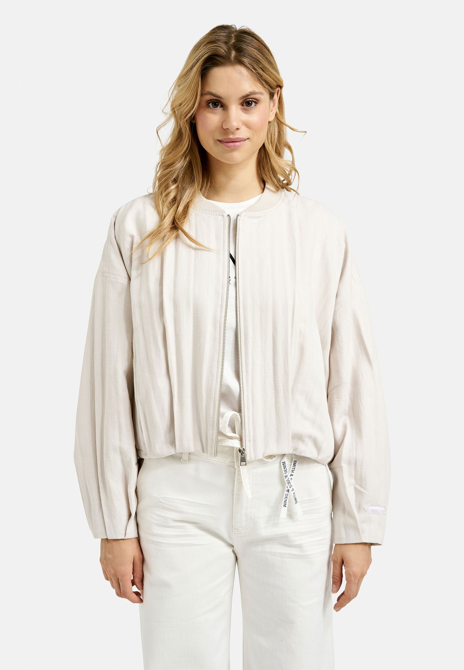  |  LIGHT BOMBER JACKET, SAND | M | sand