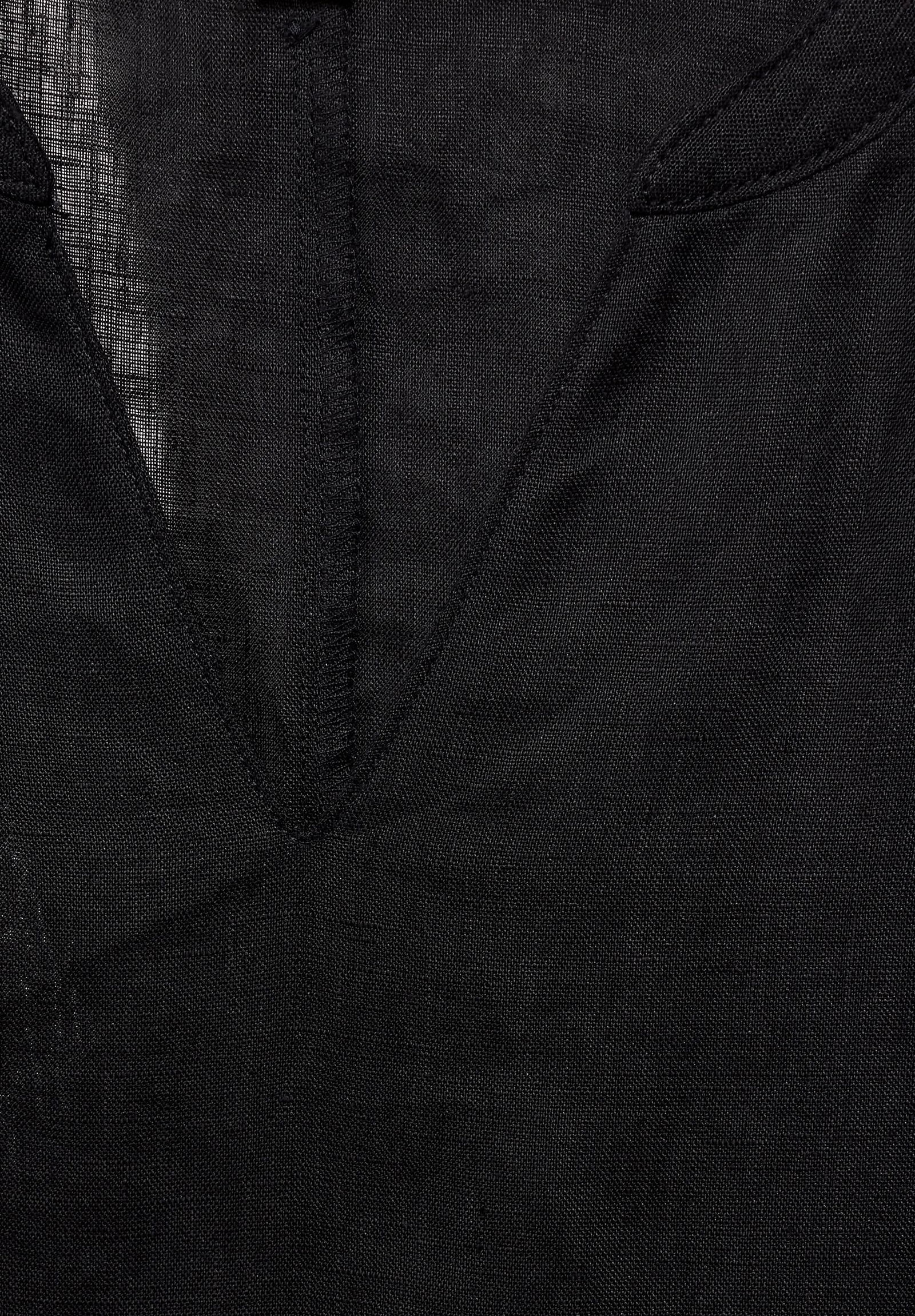 524723a0fdccf11b74760462d3aabdb4 Street One |  Street One Kleid aus Leinen  | 40 | black