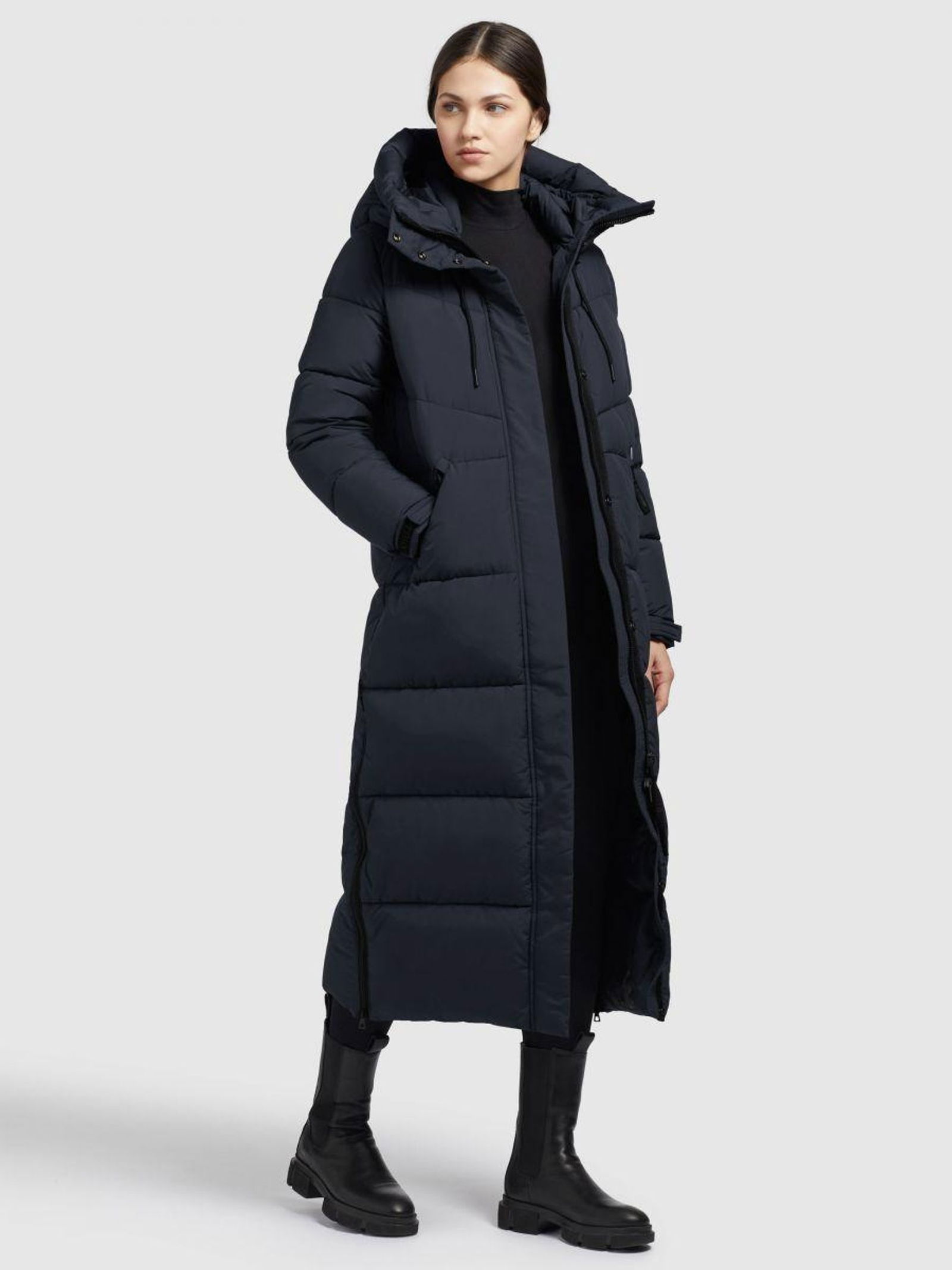 Khujo |  Khujo Steppmantel  | M | dunkelblau