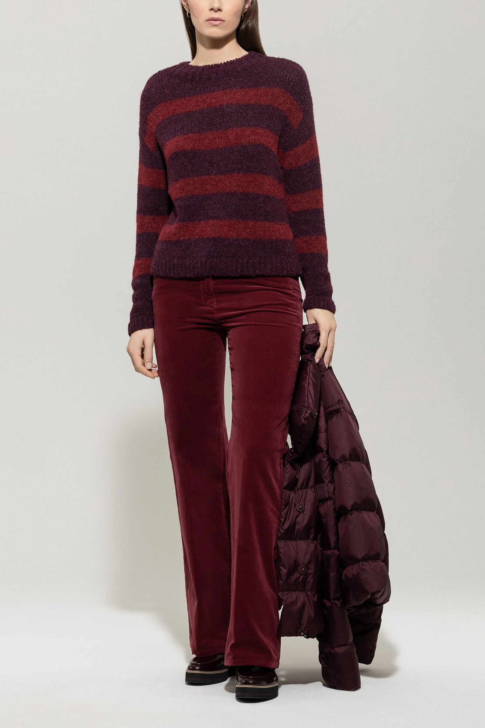 283d464b28e6301bf45716357ed44e8d Luisa Cerano | Luisa Cerano Pullover | 38 | burgundy / berry red