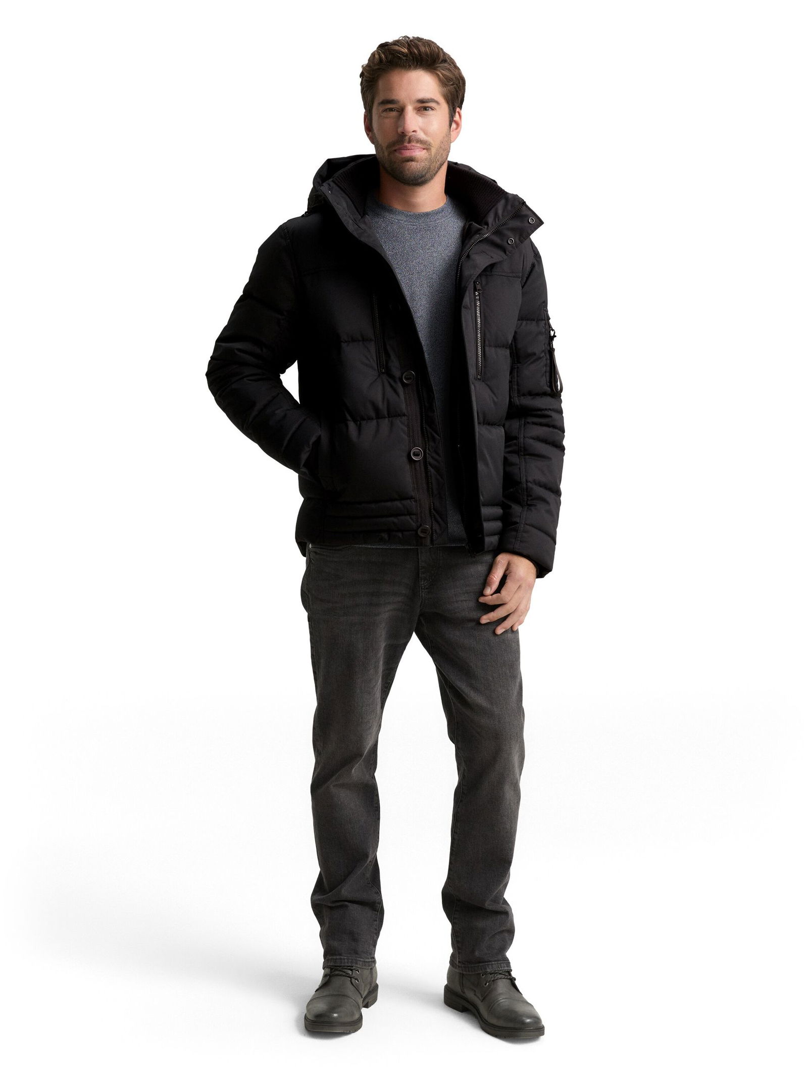 Tom Tailor | Tom Tailor Steppjacke | XXXL | black