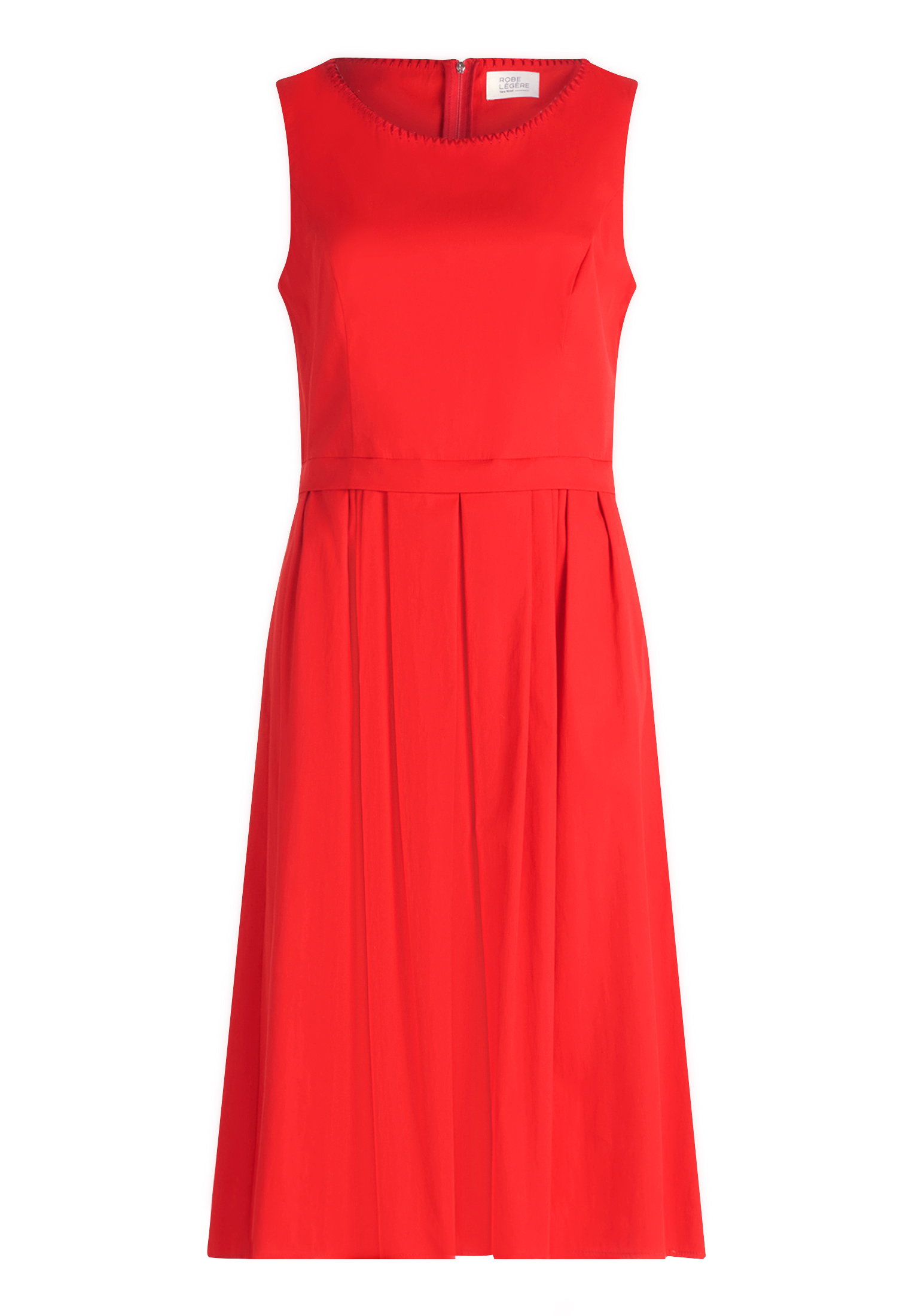 Kleid Kurz ohne Arm, High Red #1