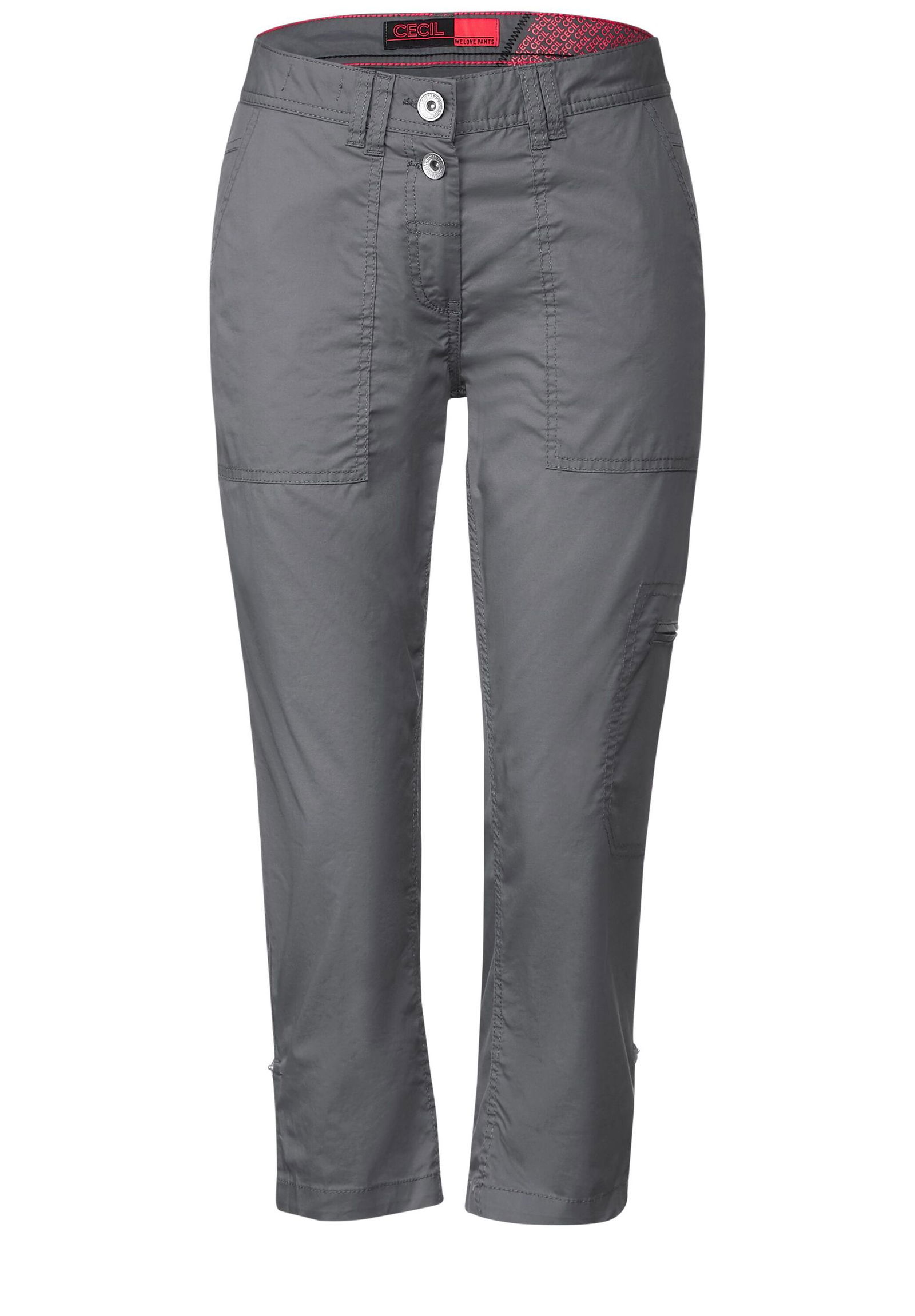 CECIL |  CECIL Schmale Hose  | 32/22 | graphite light grey