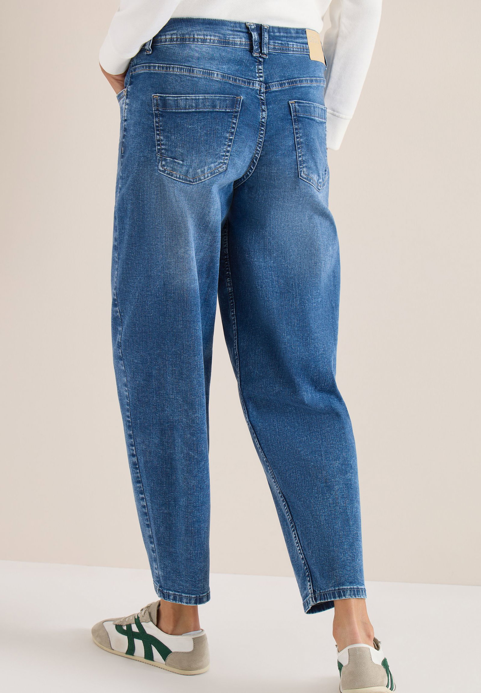 CECIL |  CECIL Schmale Hose  | 32/28 | mid blue wash