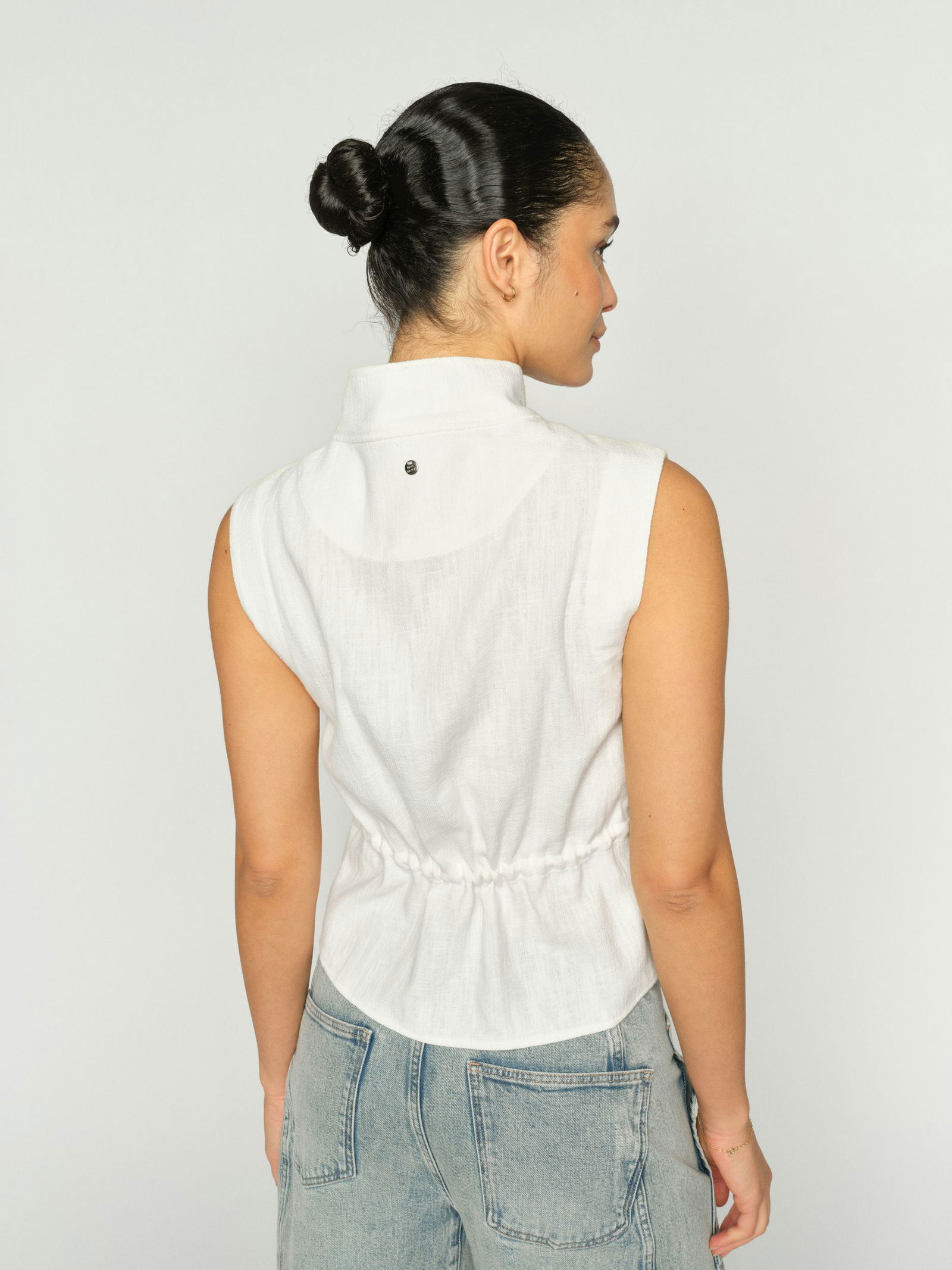 Mos Mosh |  Mos Mosh Weste  | XS | ecru