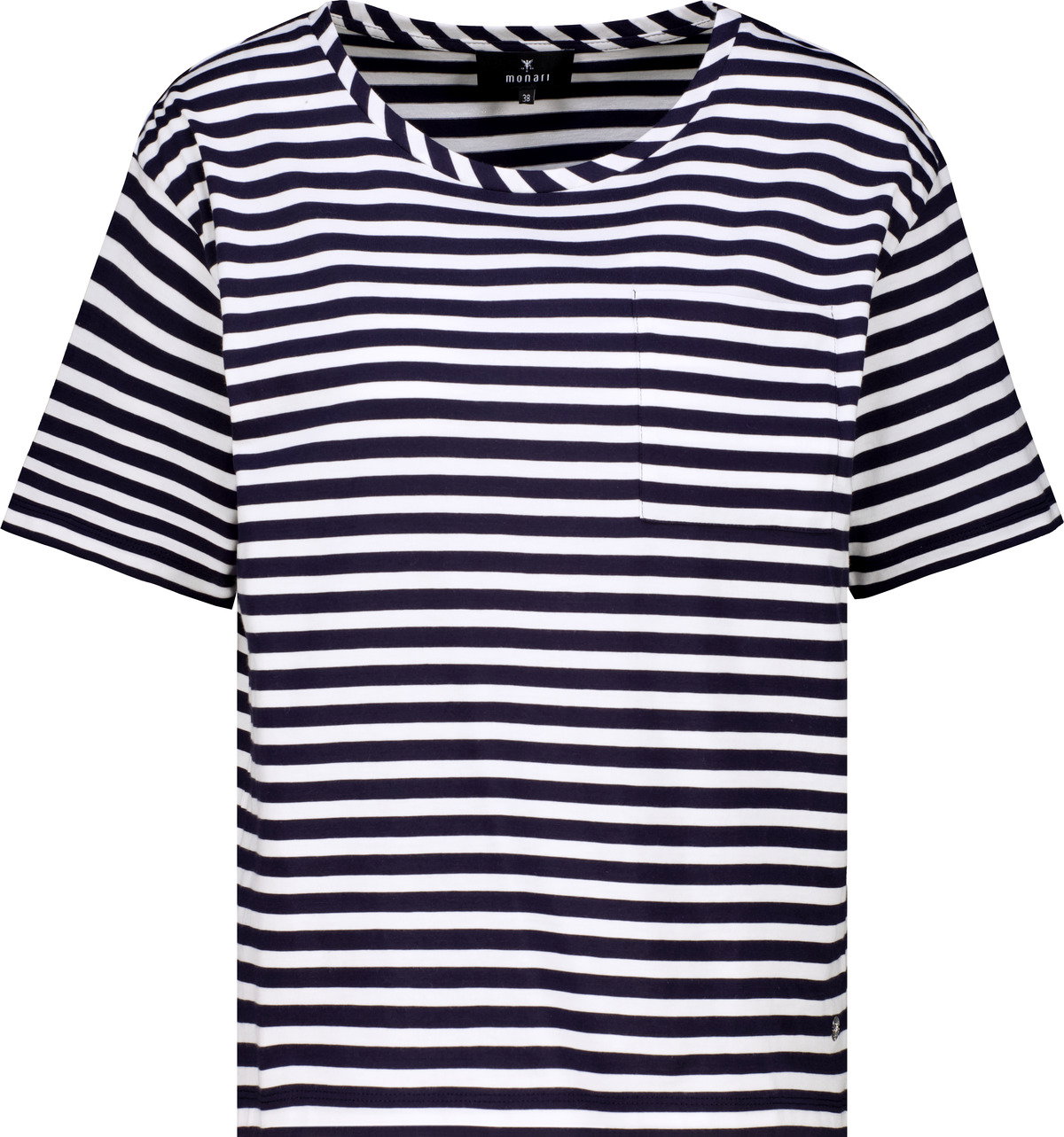 T-Shirt, marine ringel #1